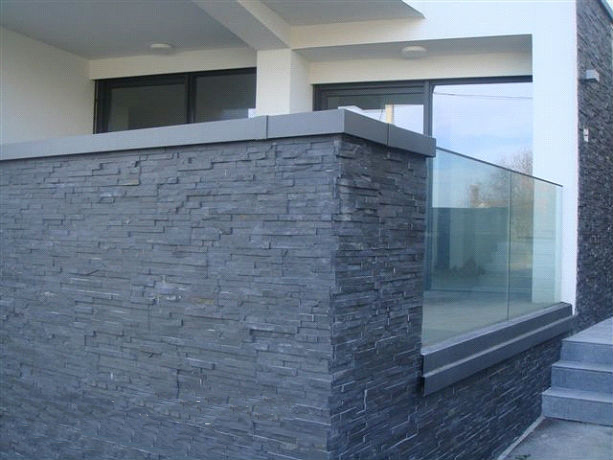 Đá slate ốp tường ngoài trời