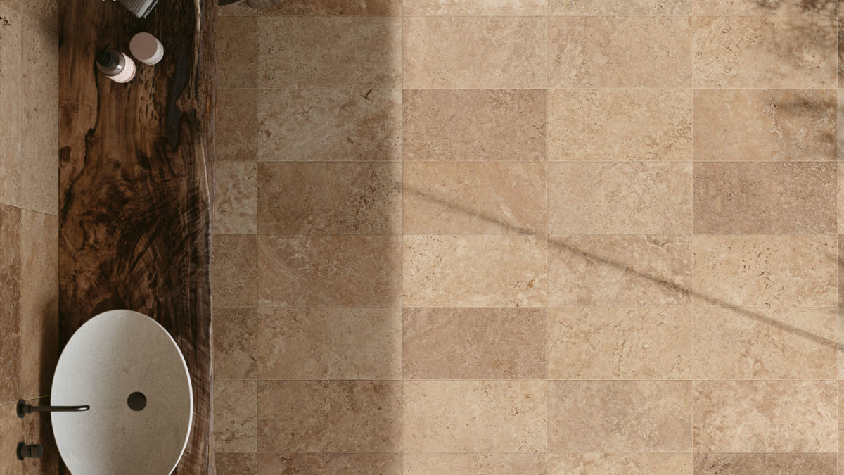 Mẫu gạch lát nhà vệ sinh 30x30, 30x60 màu nâu đất