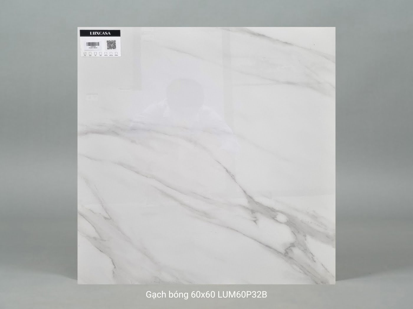 Gạch ốp mặt tiền 60x60 bóng kính