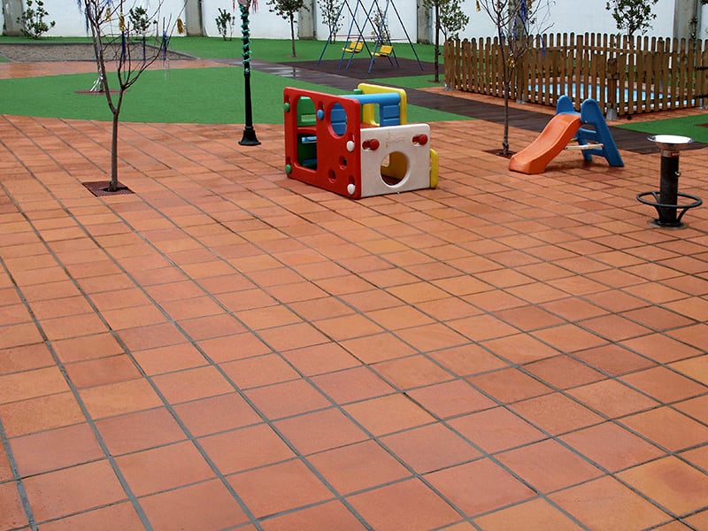 Gạch tàu đỏ lát giá rẻ