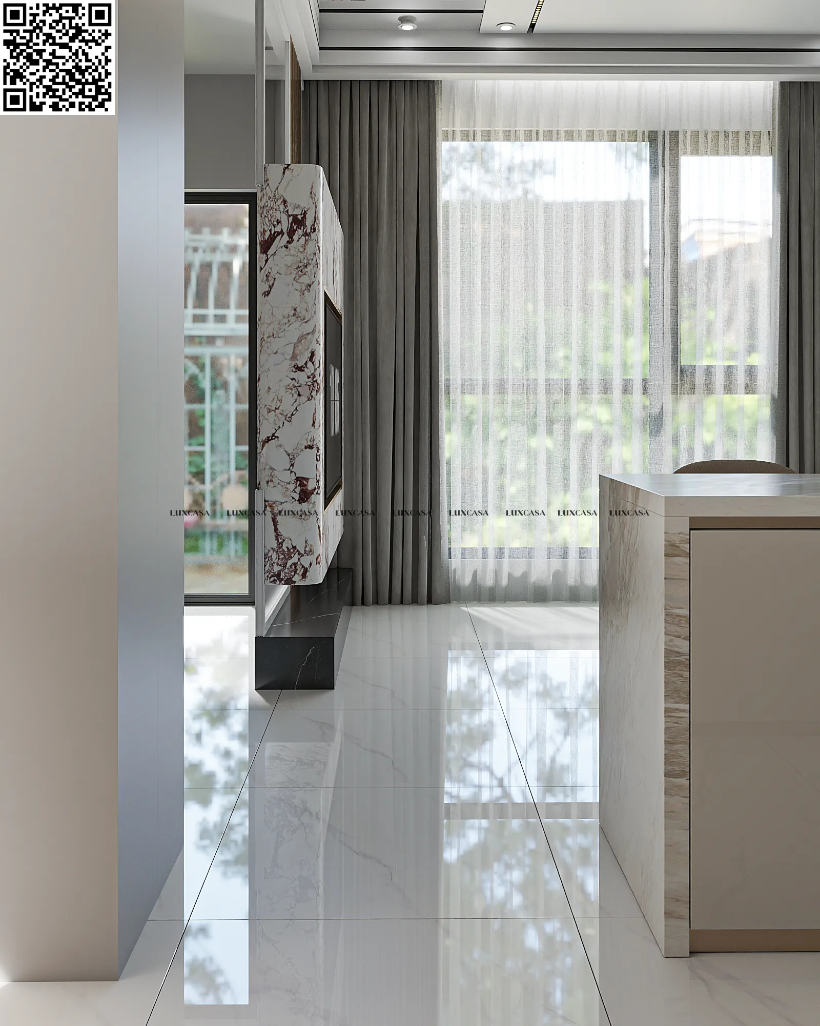 Gạch 1mx1m bóng 100LU11G009