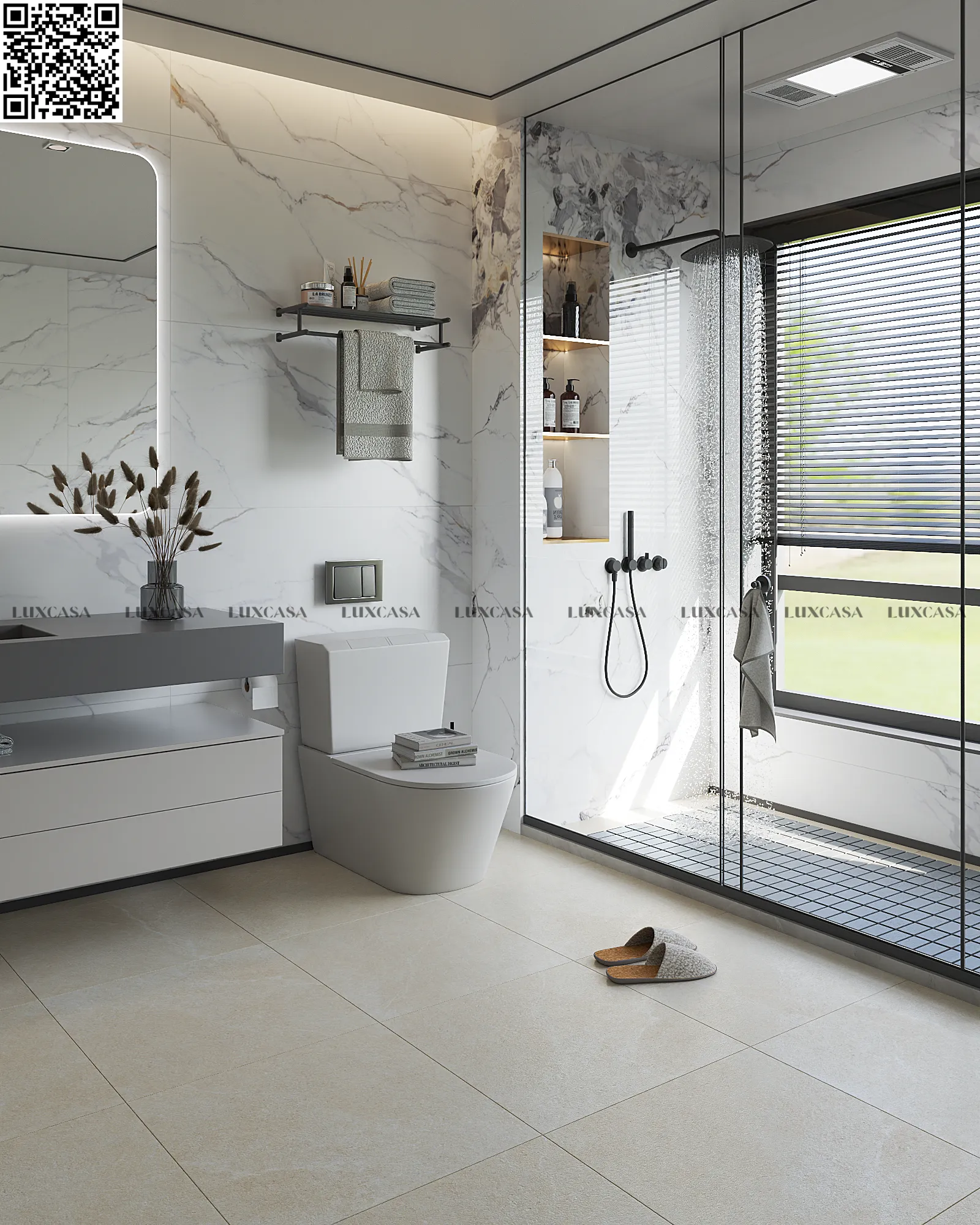 Gạch giả đá mờ 60x60 60LUA02Z