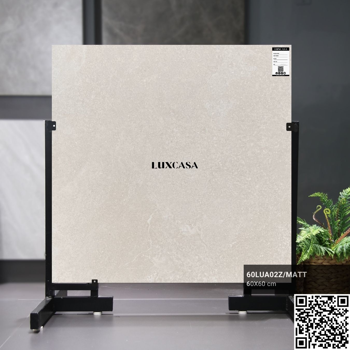 Gạch giả đá mờ 60×60 60LUA02Z
