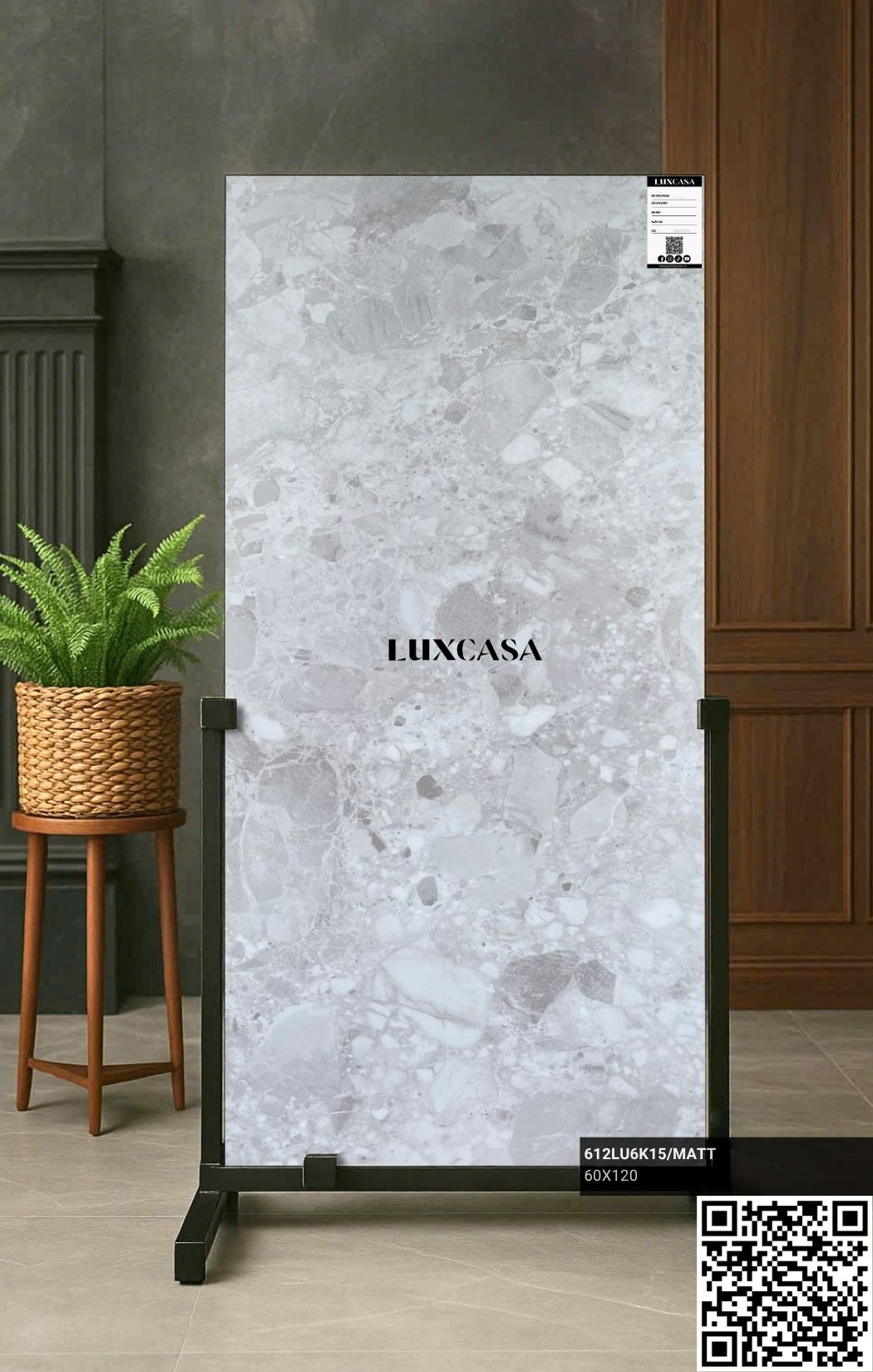 Gạch giả đá sỏi 60×120 612LU6K15