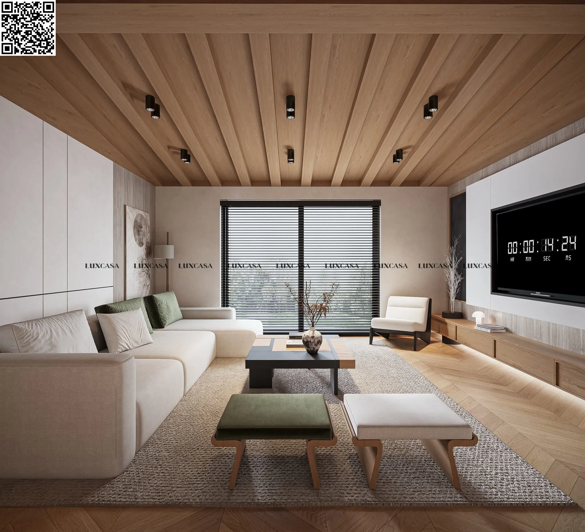 Gạch giả gỗ 60x120 612LU126137