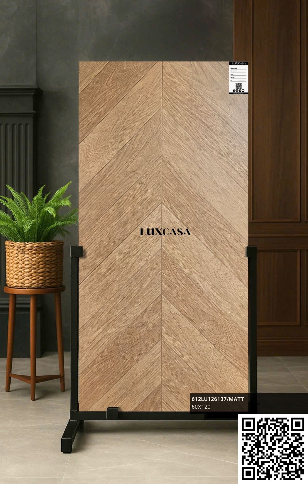 Gạch giả gỗ 60x120 612LU126137
