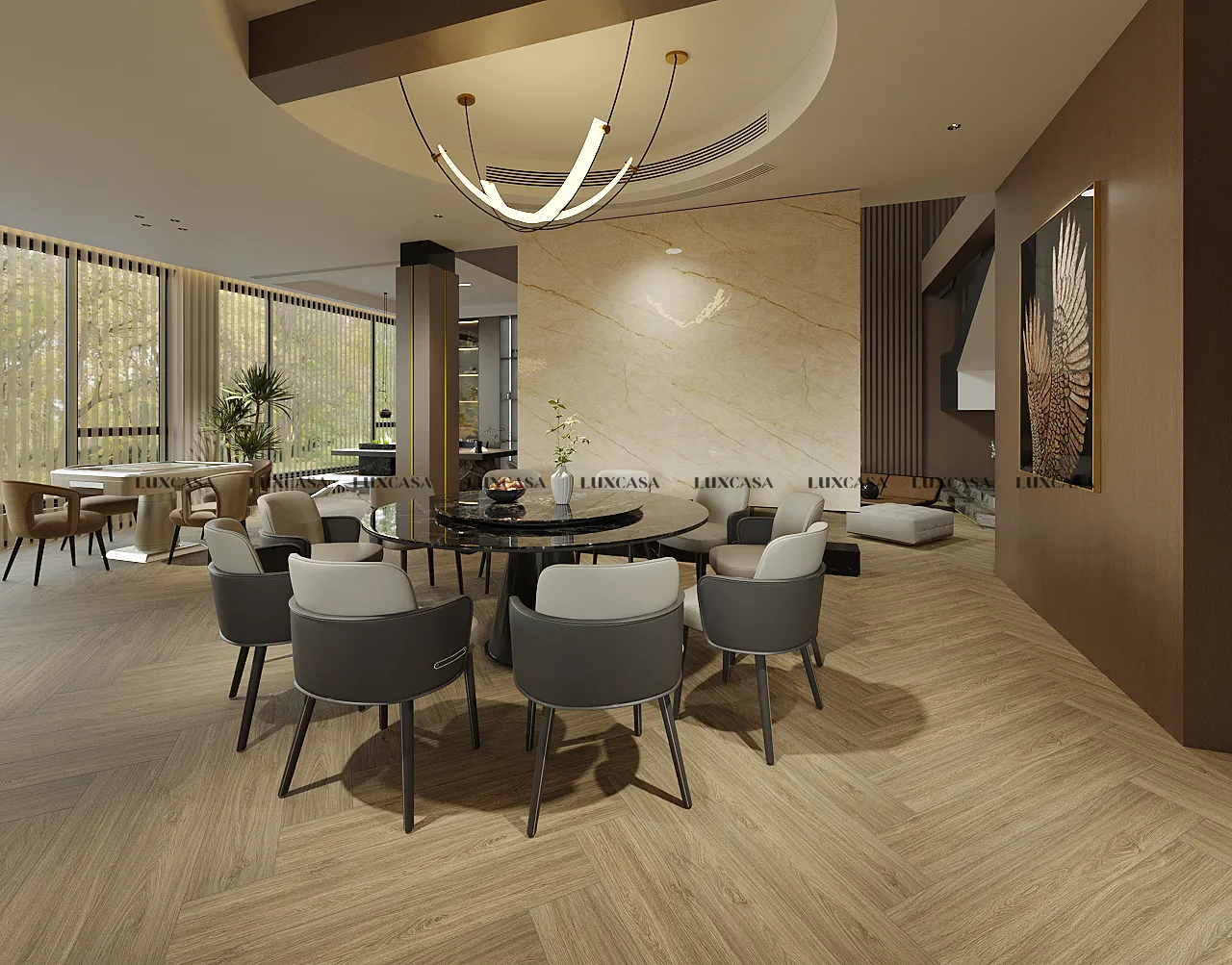 Gạch giả gỗ lát phòng khách 20x120 212LU212764 (3)