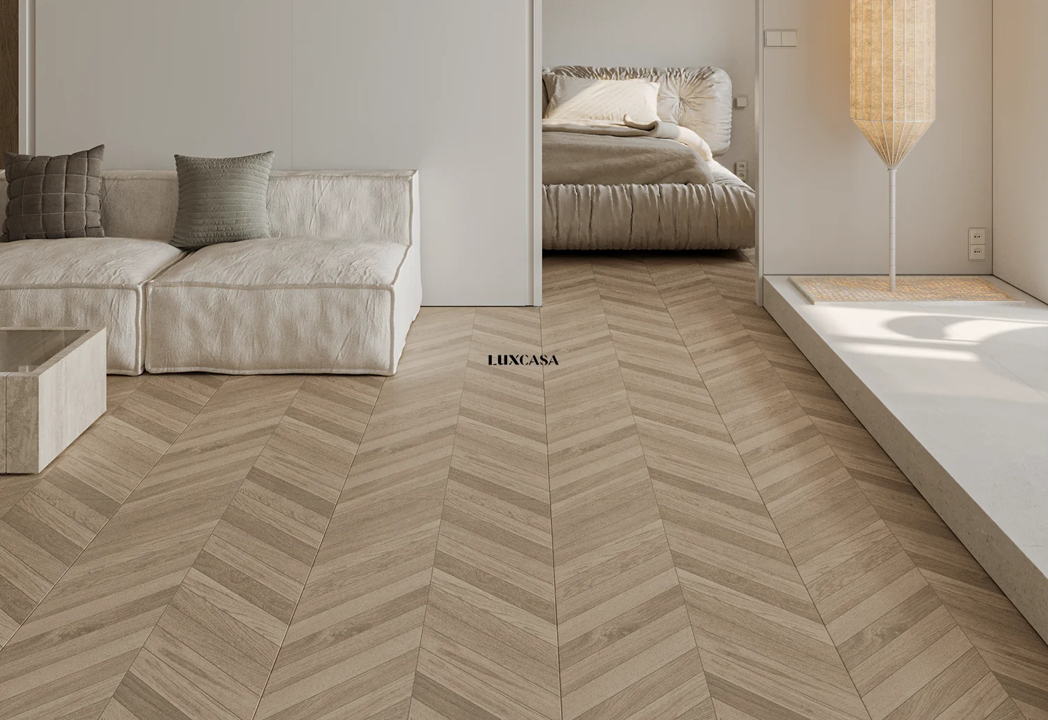 Gạch giả gỗ xương cá 60x120 612LU126135