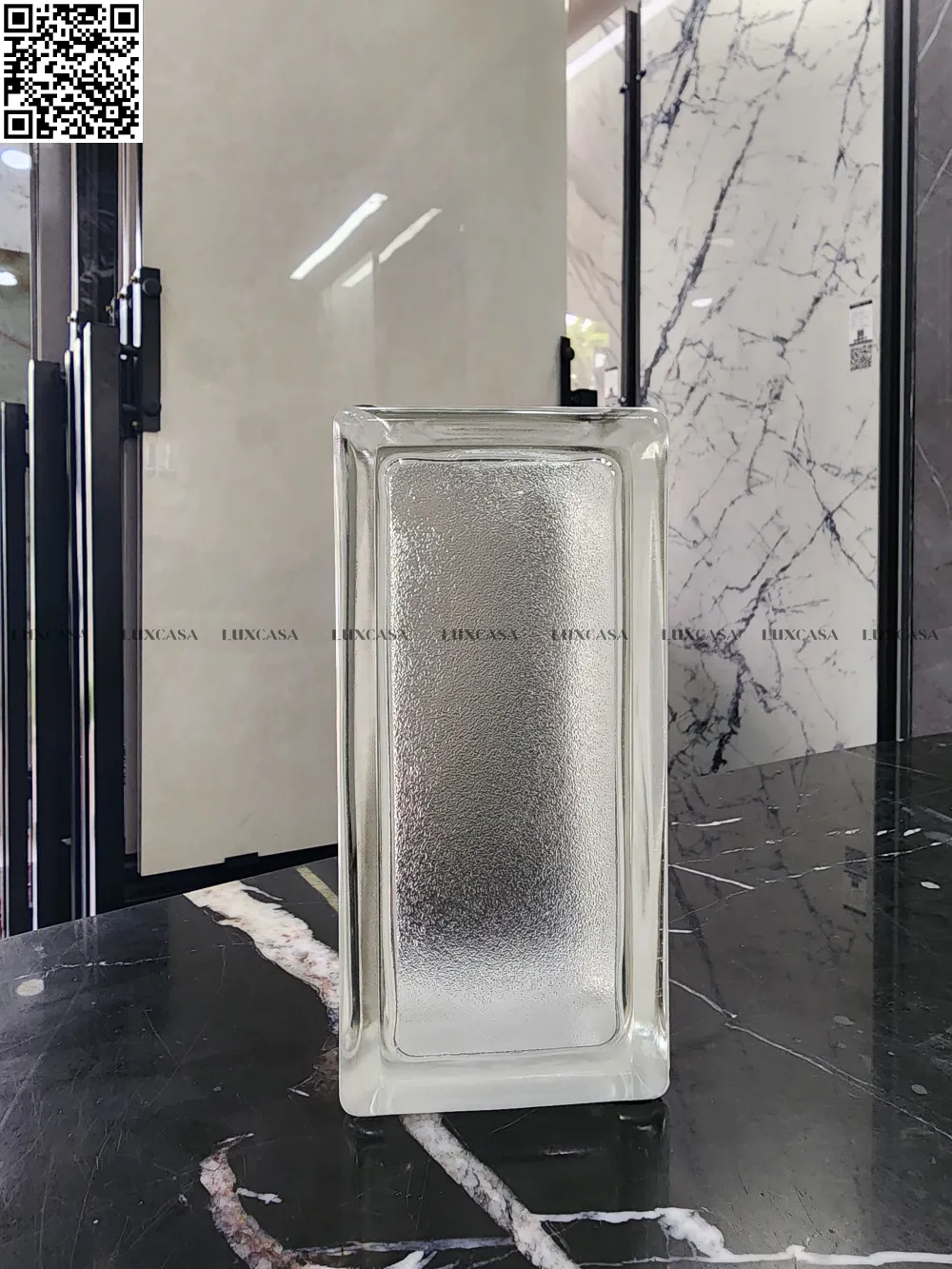 Gạch kính rỗng 9x19x8 mẫu 4