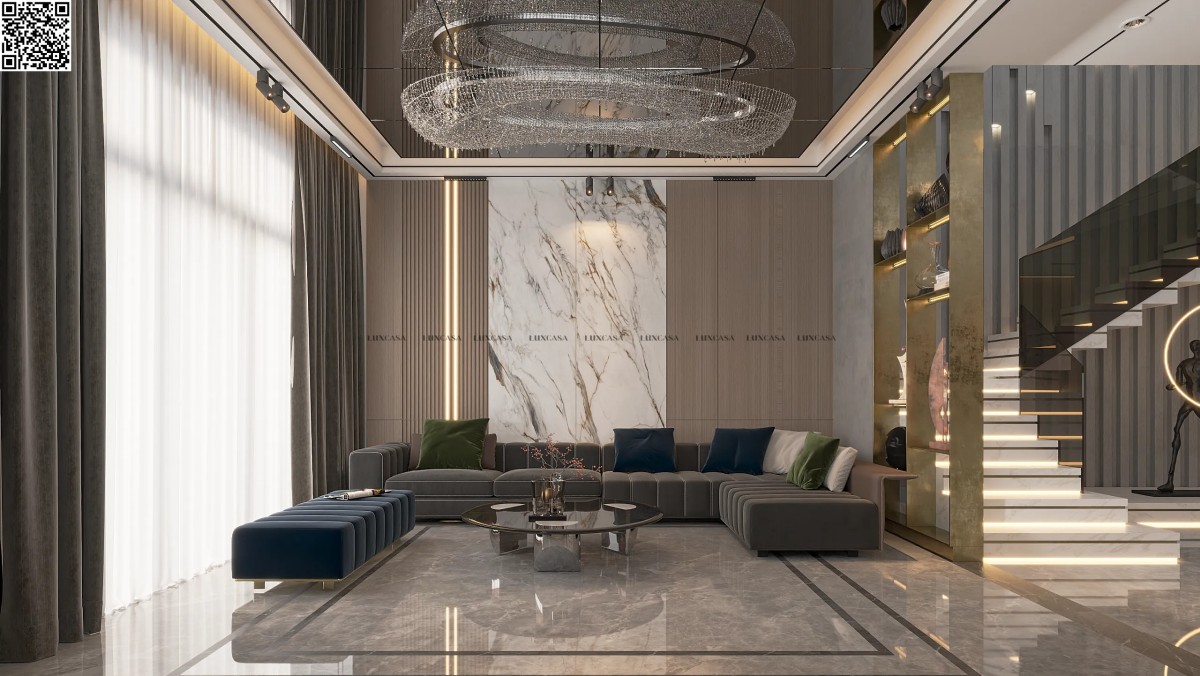 Gạch porcelain 800x800 bóng vân đá