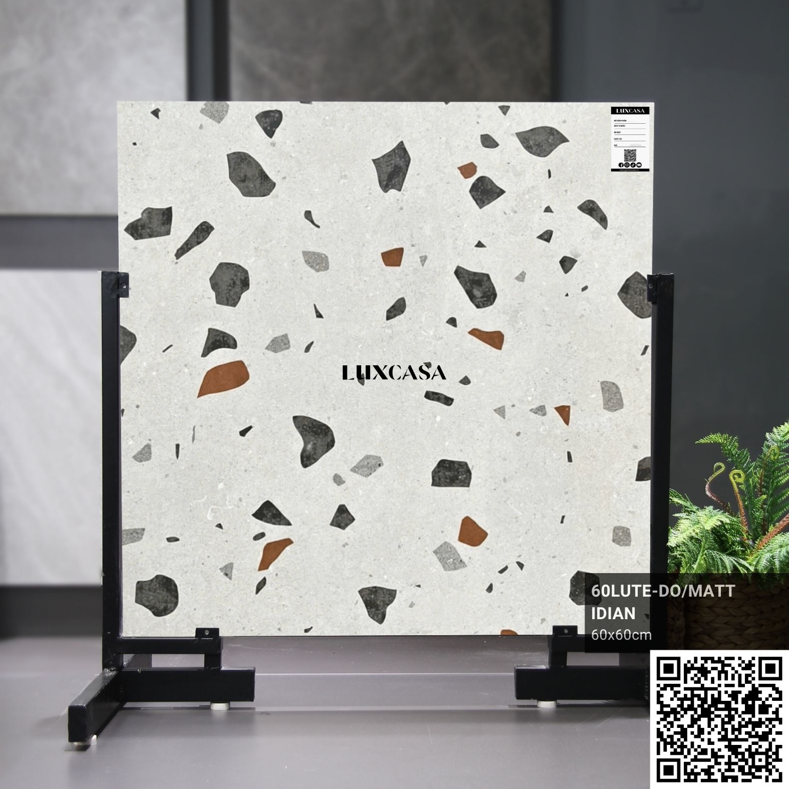 Gạch terrazzo 600x600 60LUTE-DO