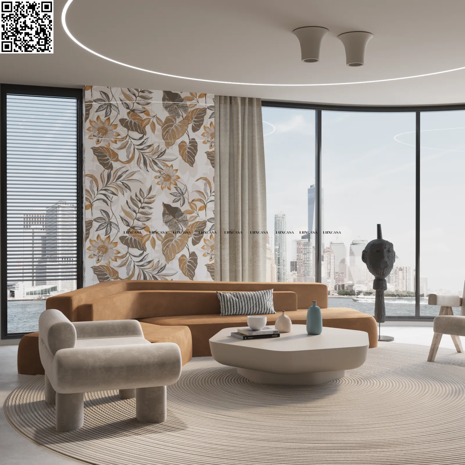 Gạch tranh ốp tường 60x120 612LUH12601