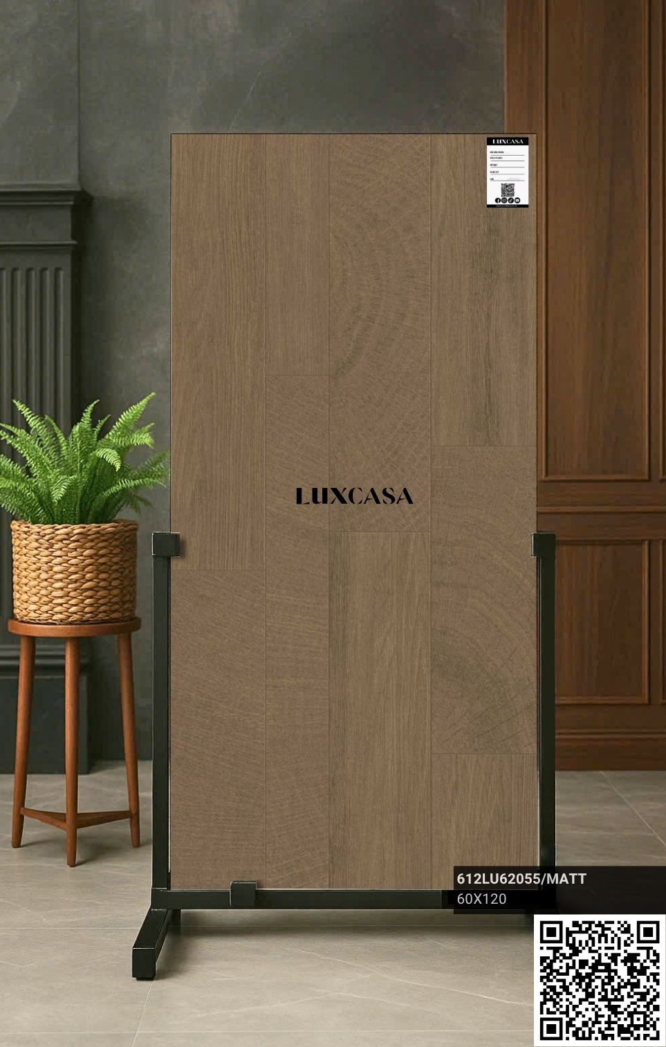 Gạch vân gỗ 600x1200 612LU62055