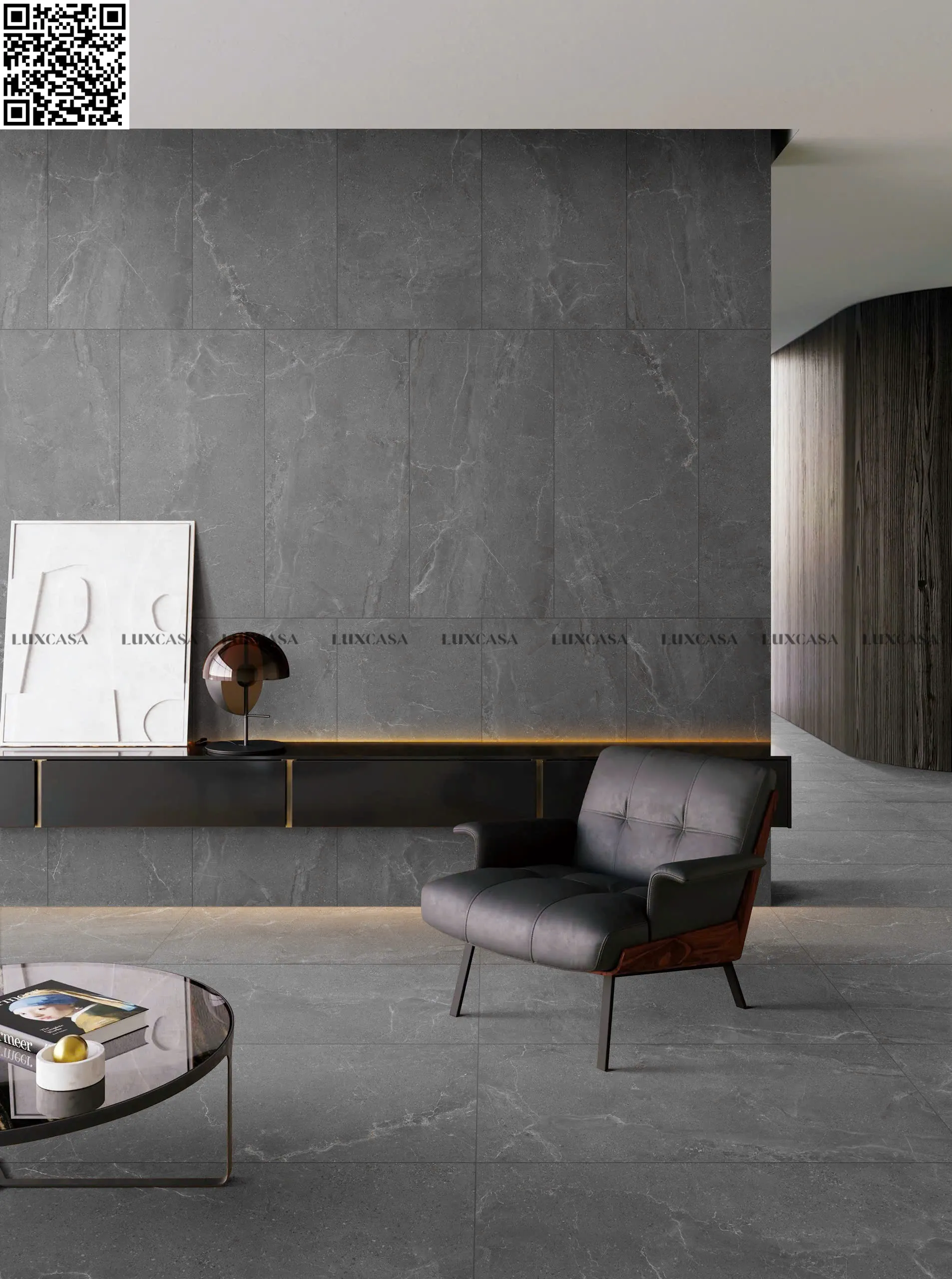 Gạch xám đen 60x120 612LU126189M