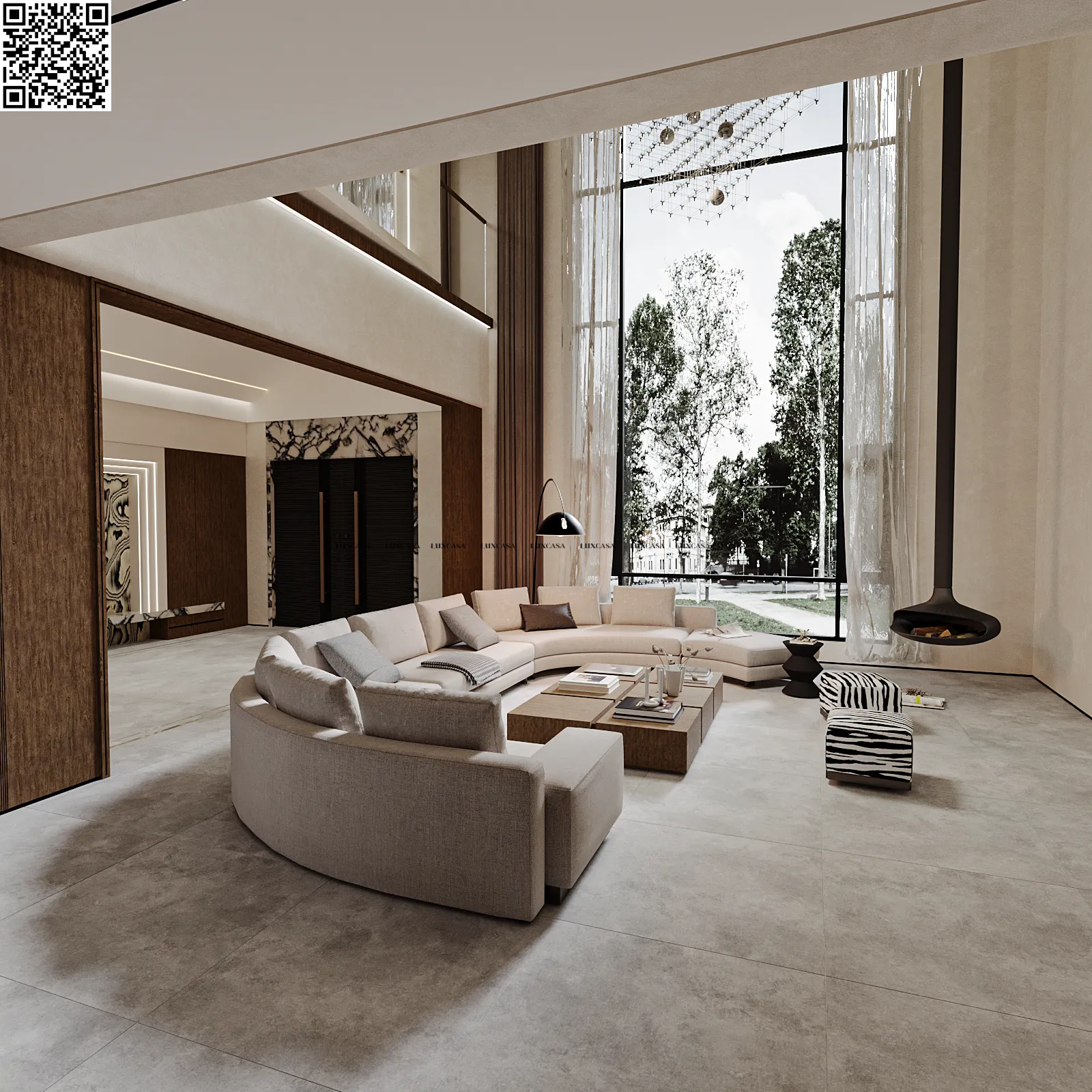 Gạch 1000×1000 lát phòng khách 100LUT1101