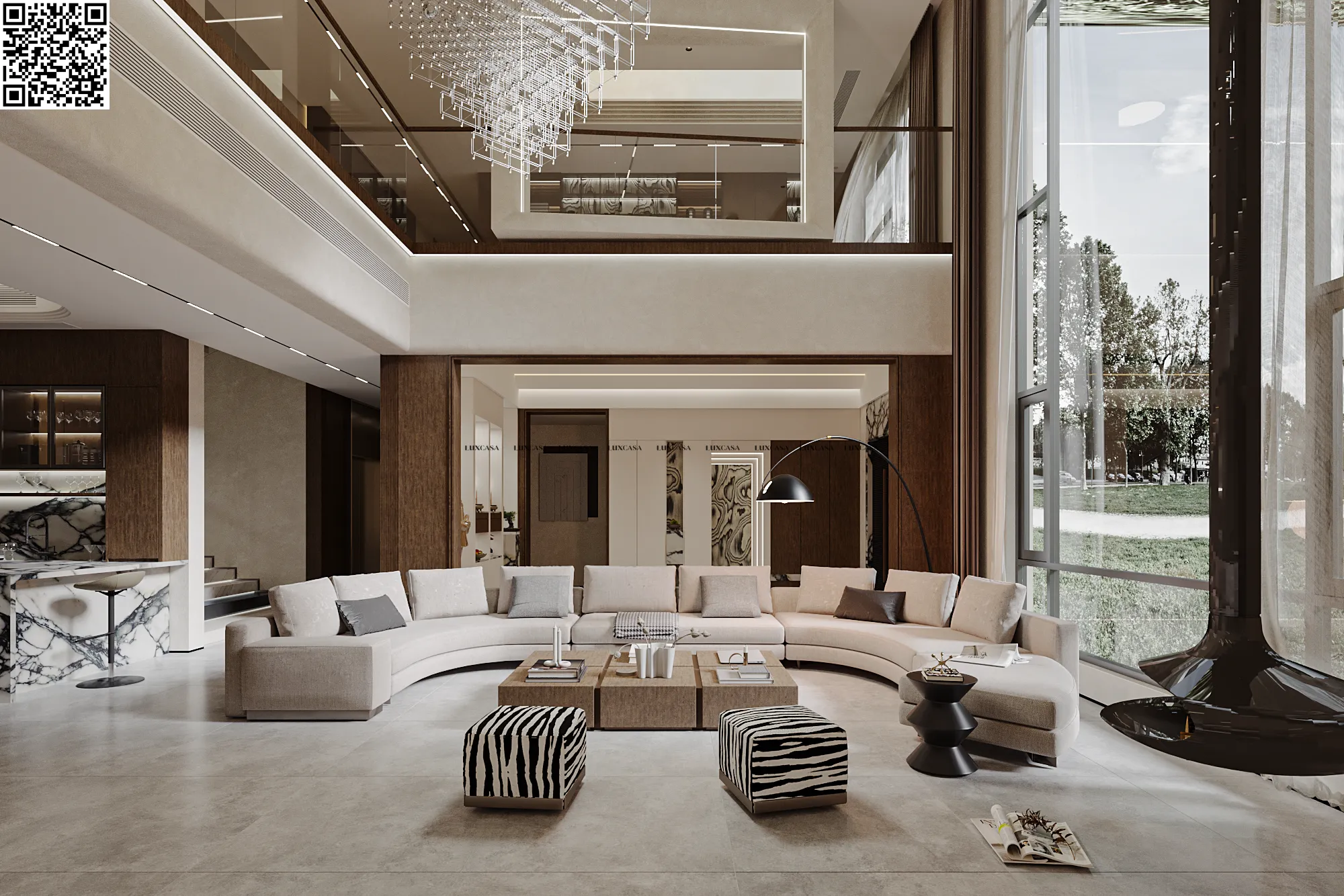 Gạch 1000×1000 lát phòng khách 100LUT1101