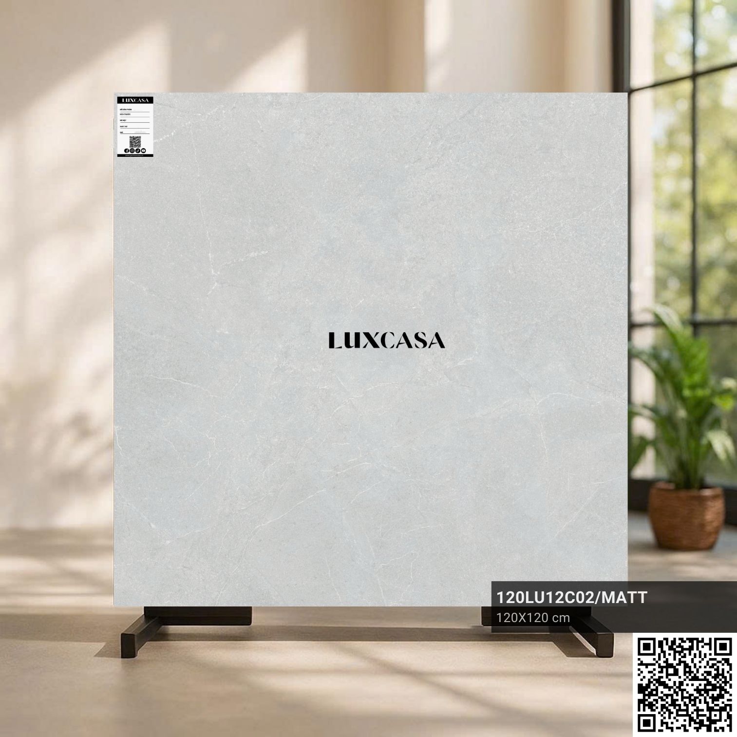 Gạch 1200X1200 giả đá 120LU12C02