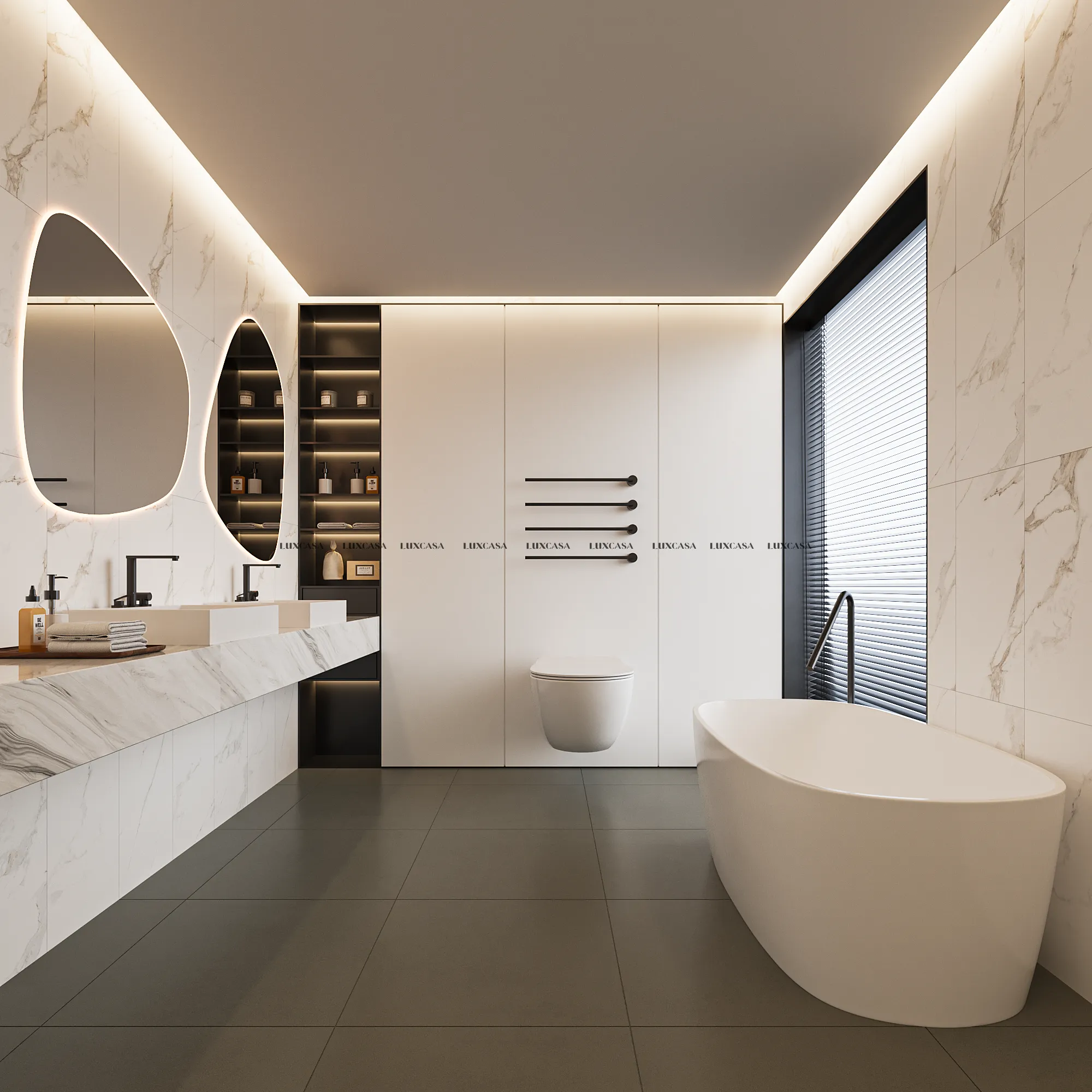 Gạch 30x60 Ấn Độ mờ 360LUMA-CA