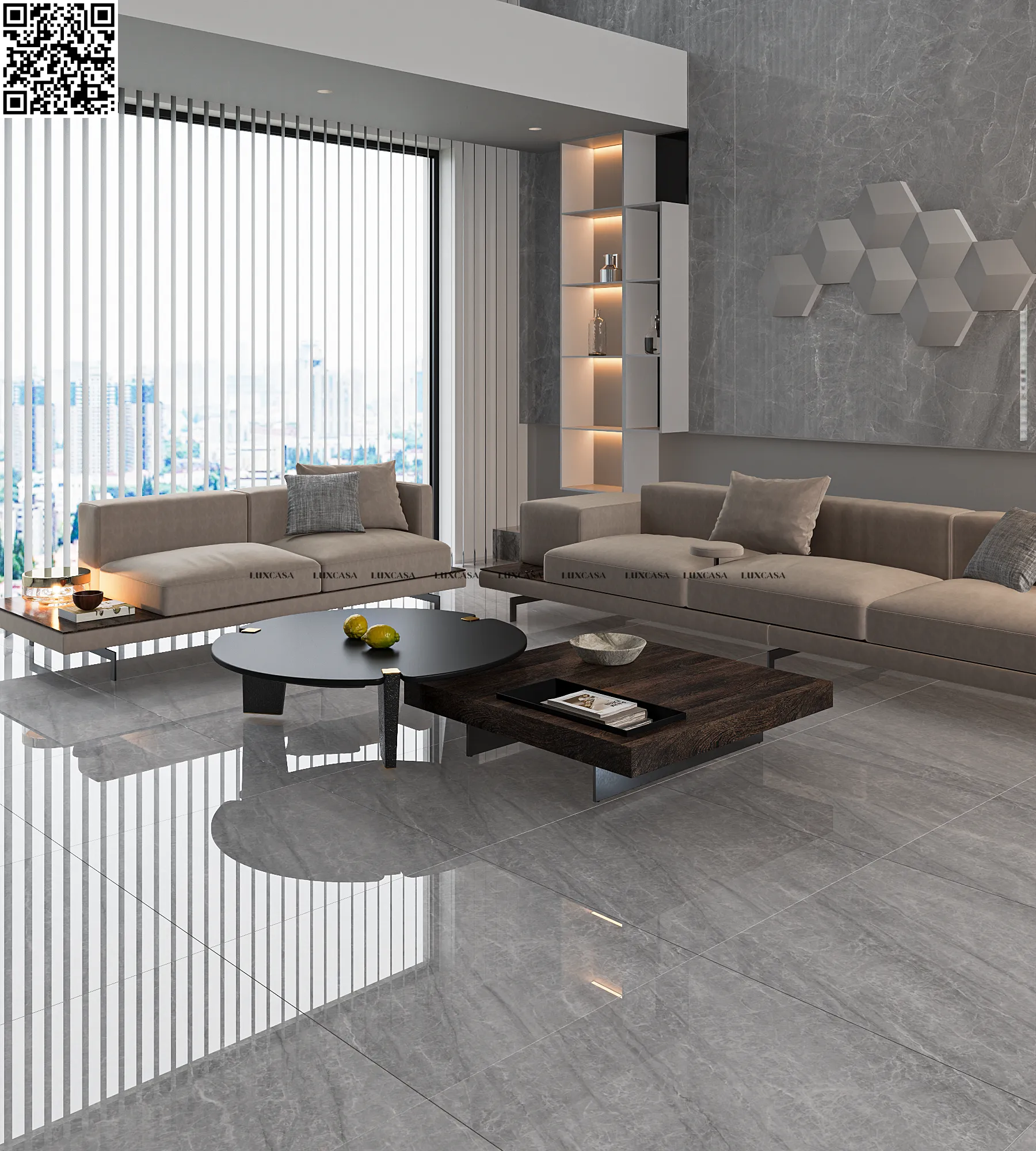 Gạch bóng 800x800 80LUA8009