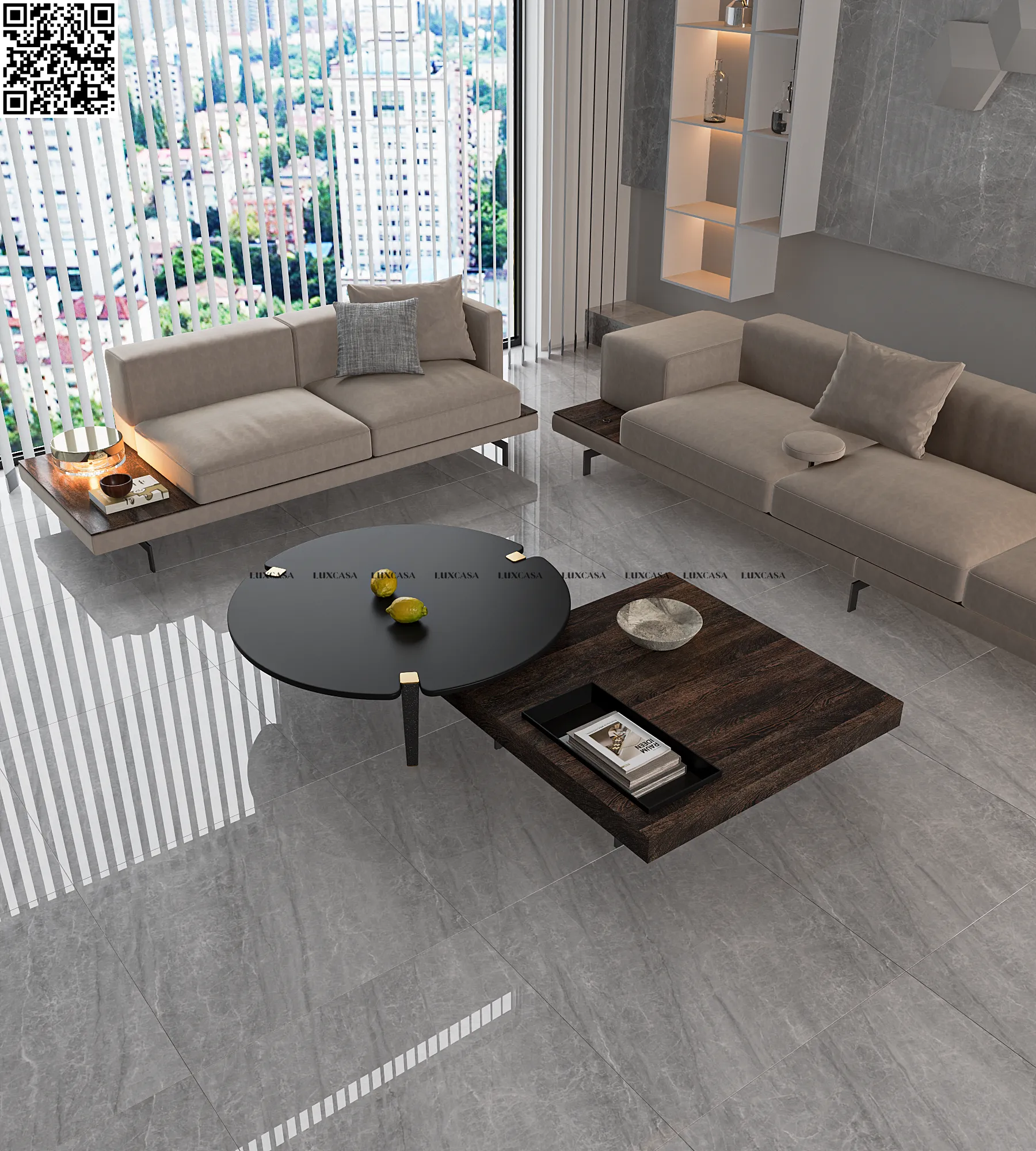 Gạch bóng 800x800 80LUA8009