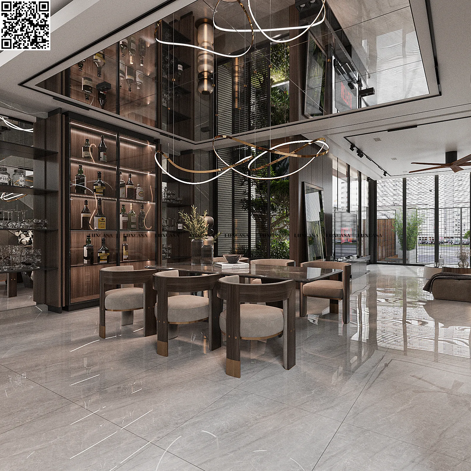 Gạch bóng 800x800 80LUA8009