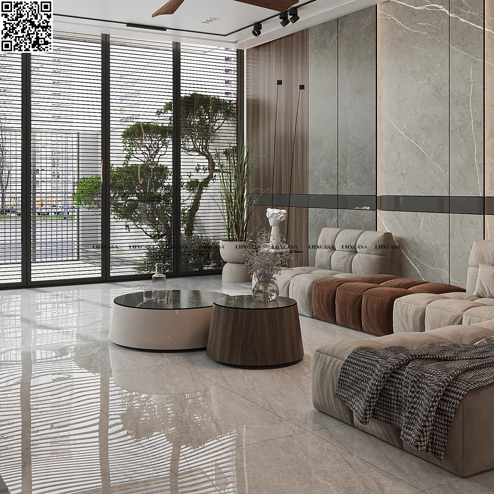 Gạch bóng 800x800 80LUA8009