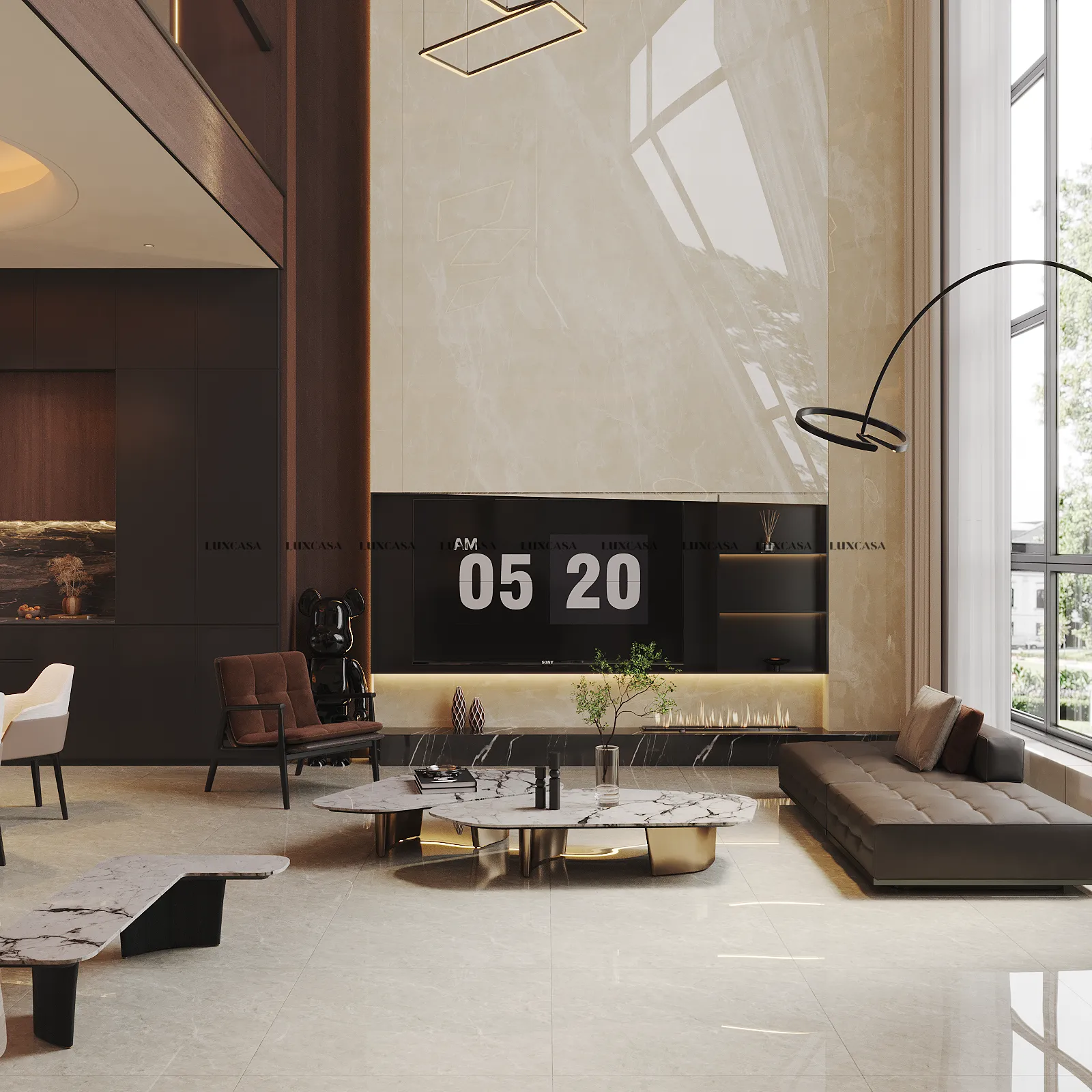 Gạch bóng kem 800x800 80LU8MY021