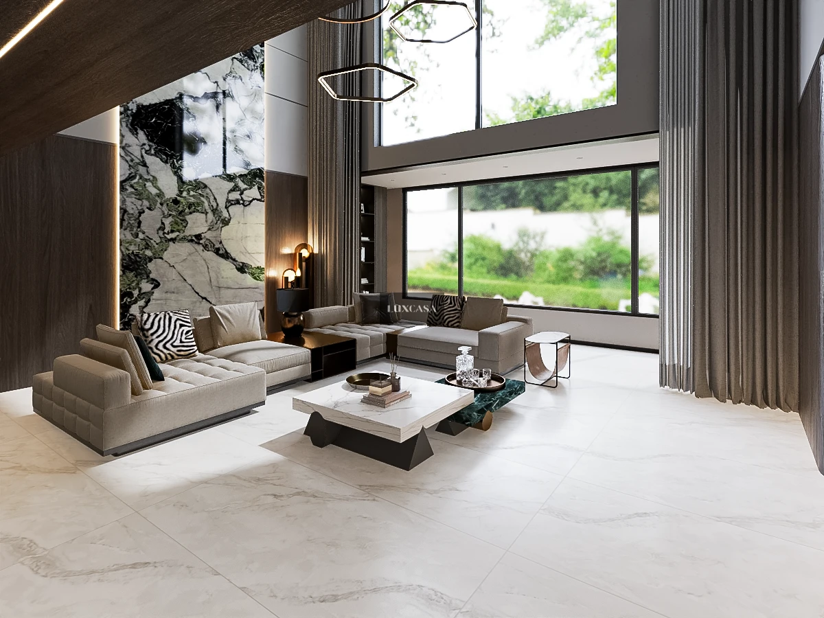 Gạch lát phòng khách 90x180 918LU502U