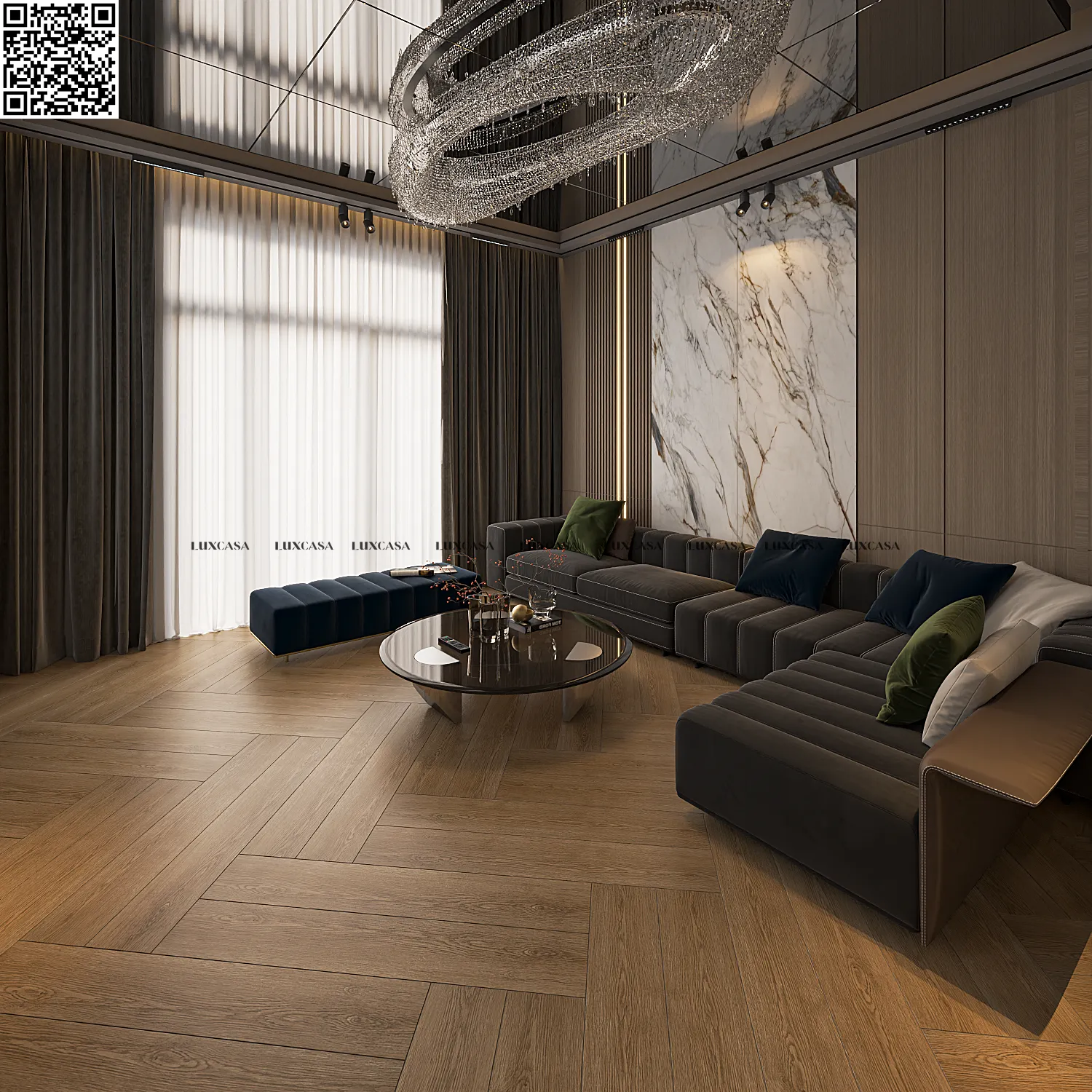 Gạch giả gỗ huyện Nhà Bè