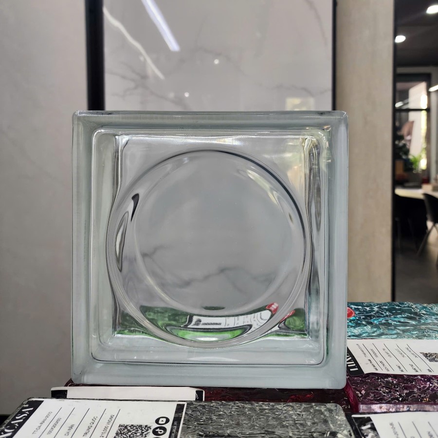 Gạch kính vuông 190×190 hình tròn