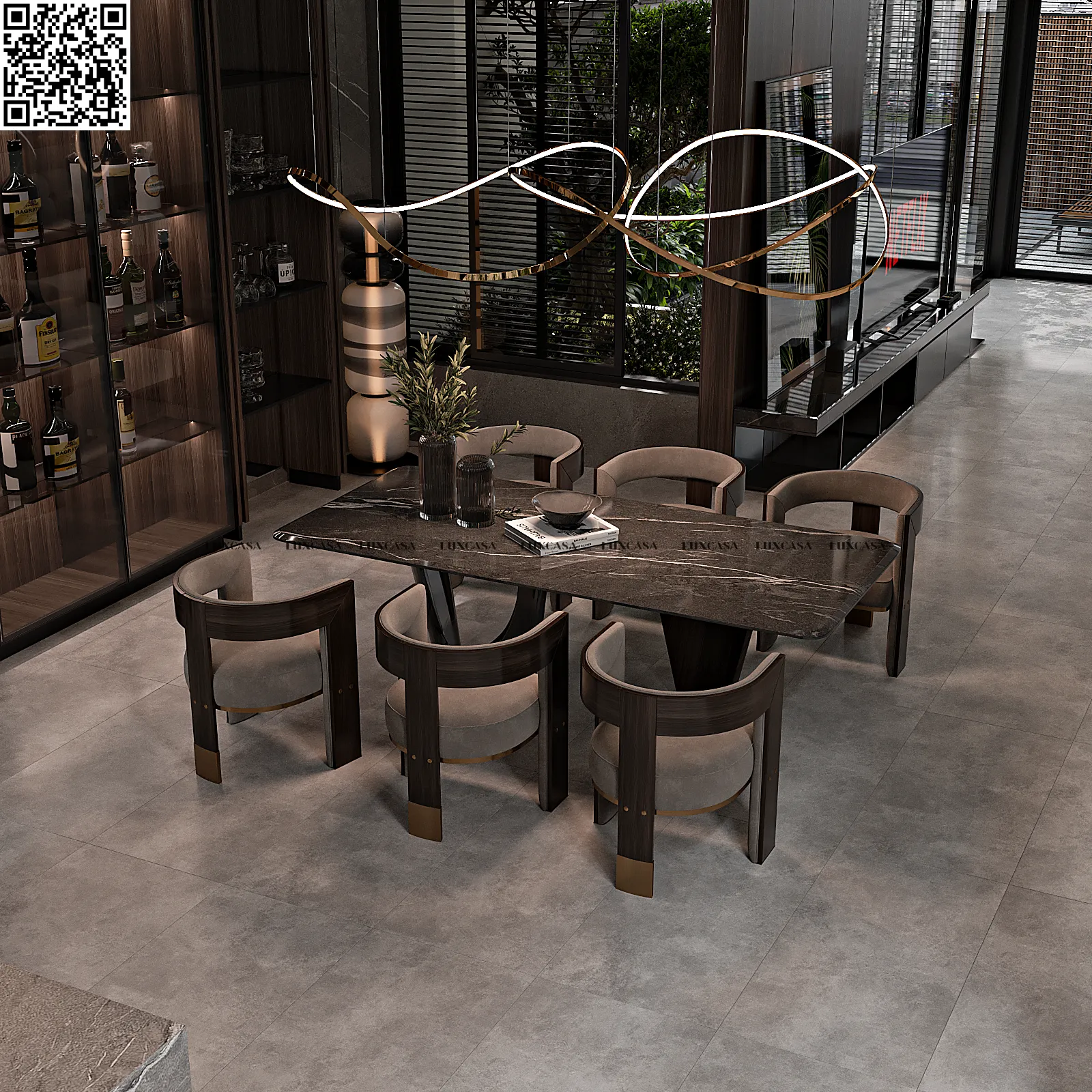 Gạch mờ 60x120 612LU12202