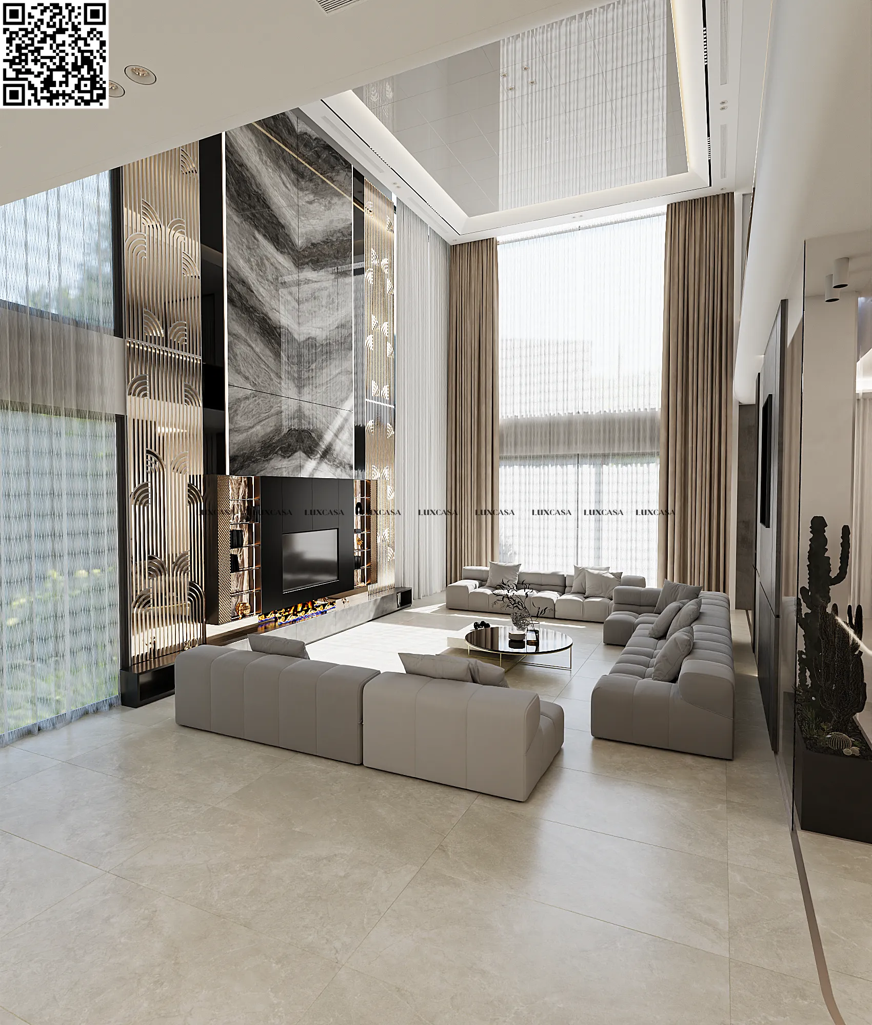 Gạch mờ 60x120 612NB-AM-H