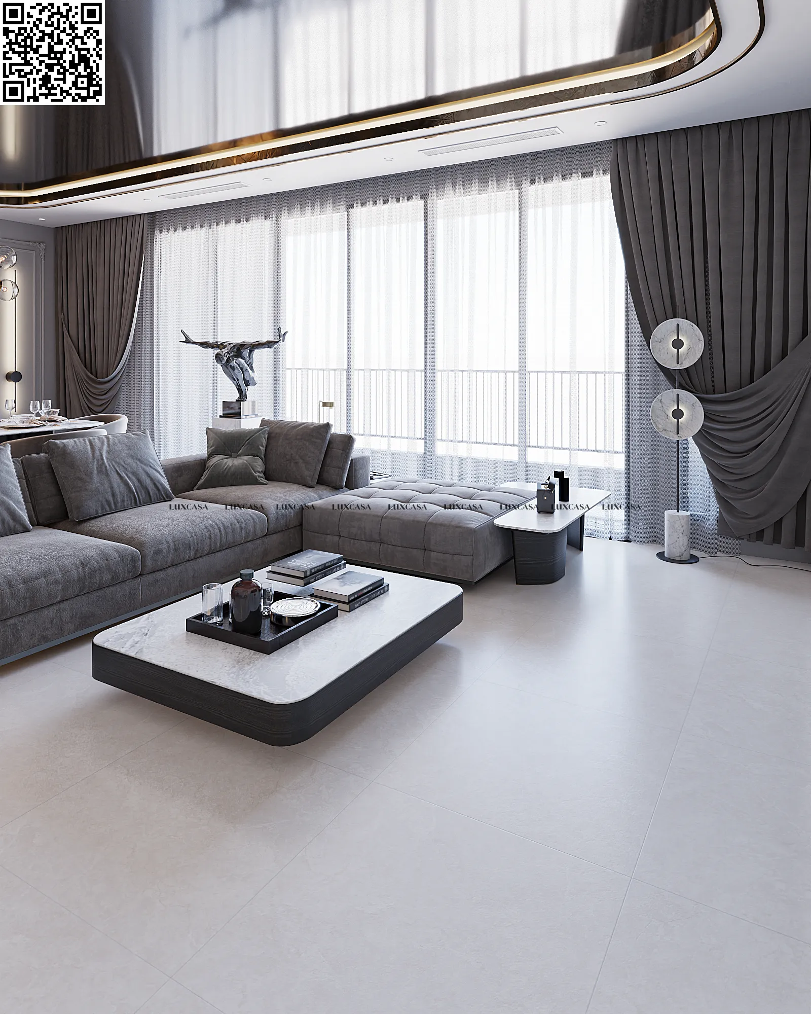 Gạch mờ 800x800 80LU80102