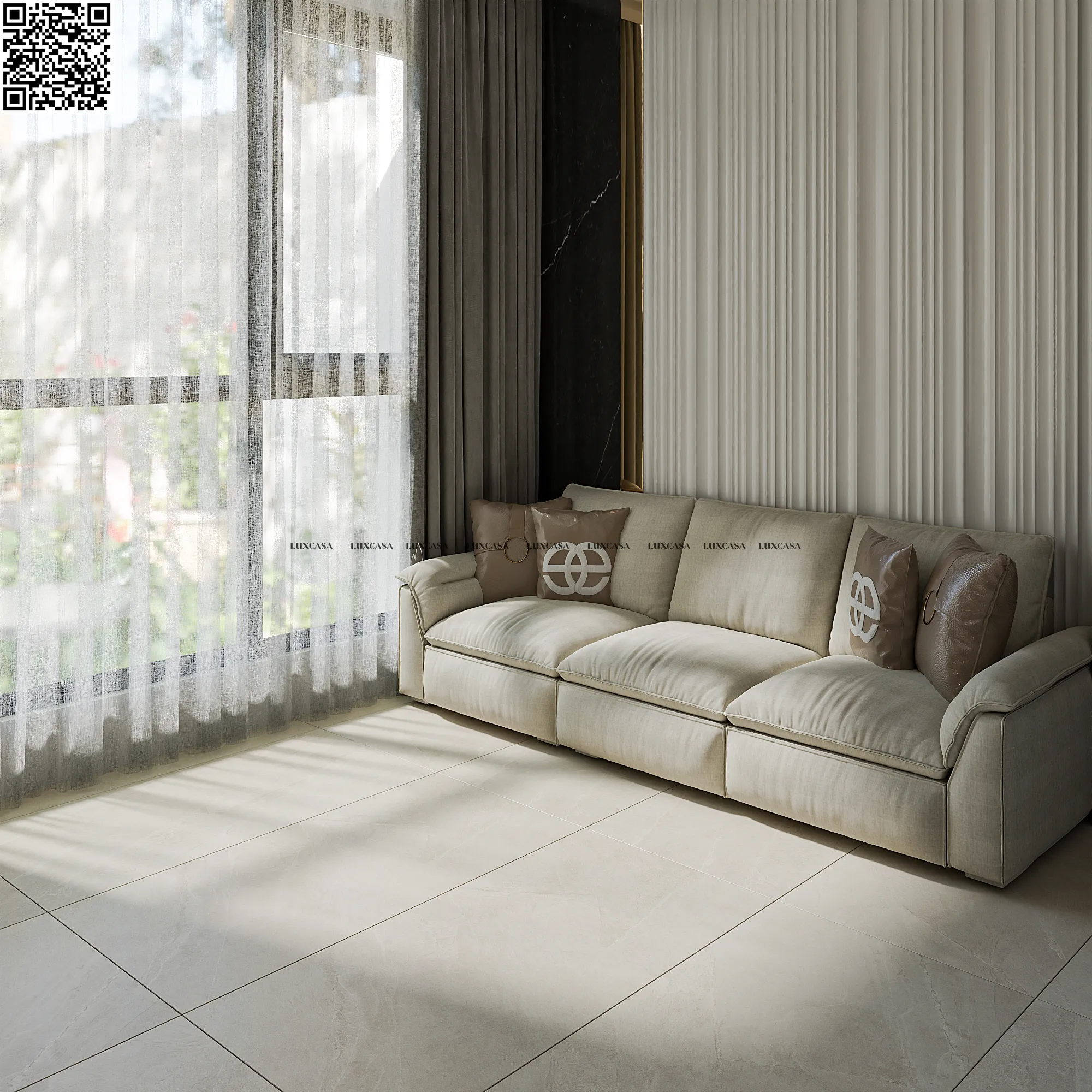Gạch porcelain mờ 60X120 612LU61228
