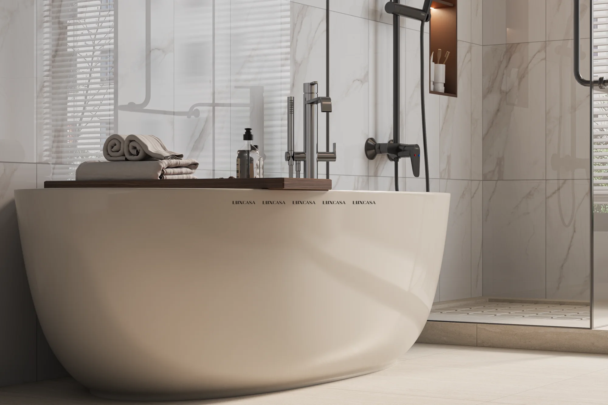 Gạch toilet 30x60 Ấn Độ bóng 360LUST-CR