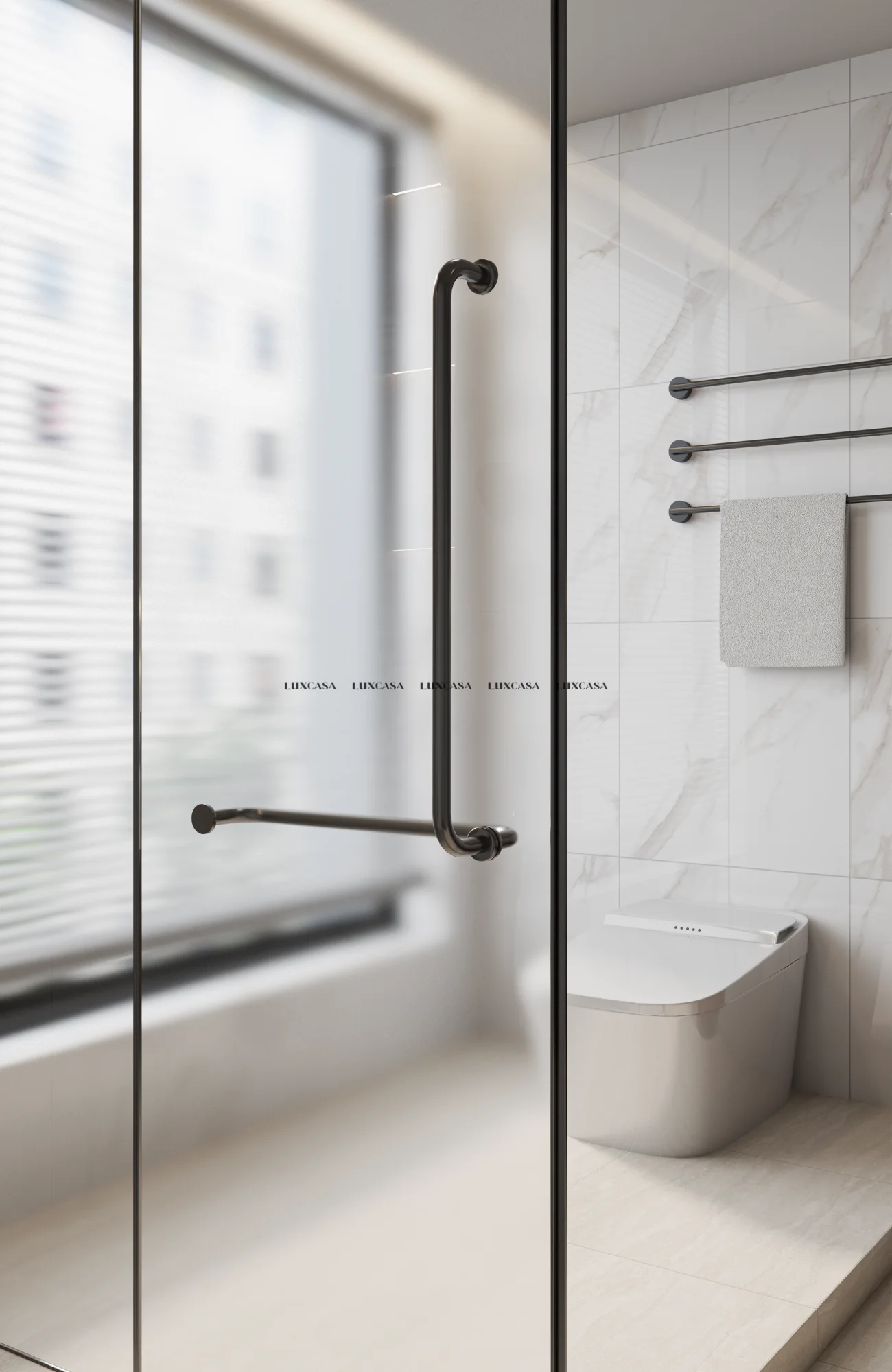 Gạch toilet 30x60 Ấn Độ bóng 360LUST-CR