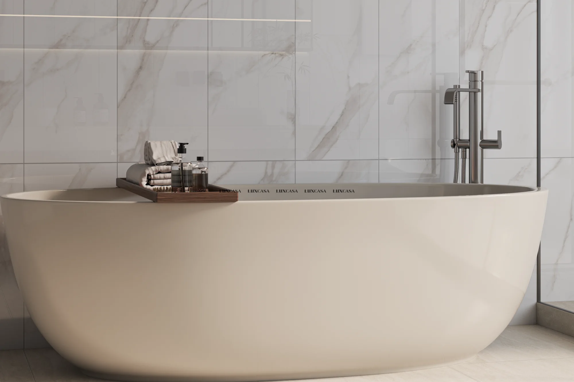 Gạch toilet 30x60 Ấn Độ bóng 360LUST-CR