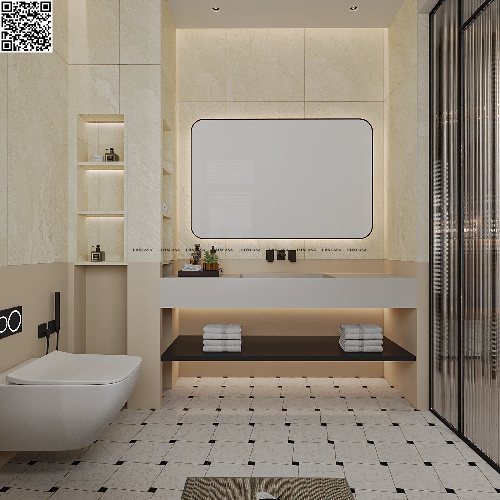 Gạch tranh hoa văn 60x120 612LU612008