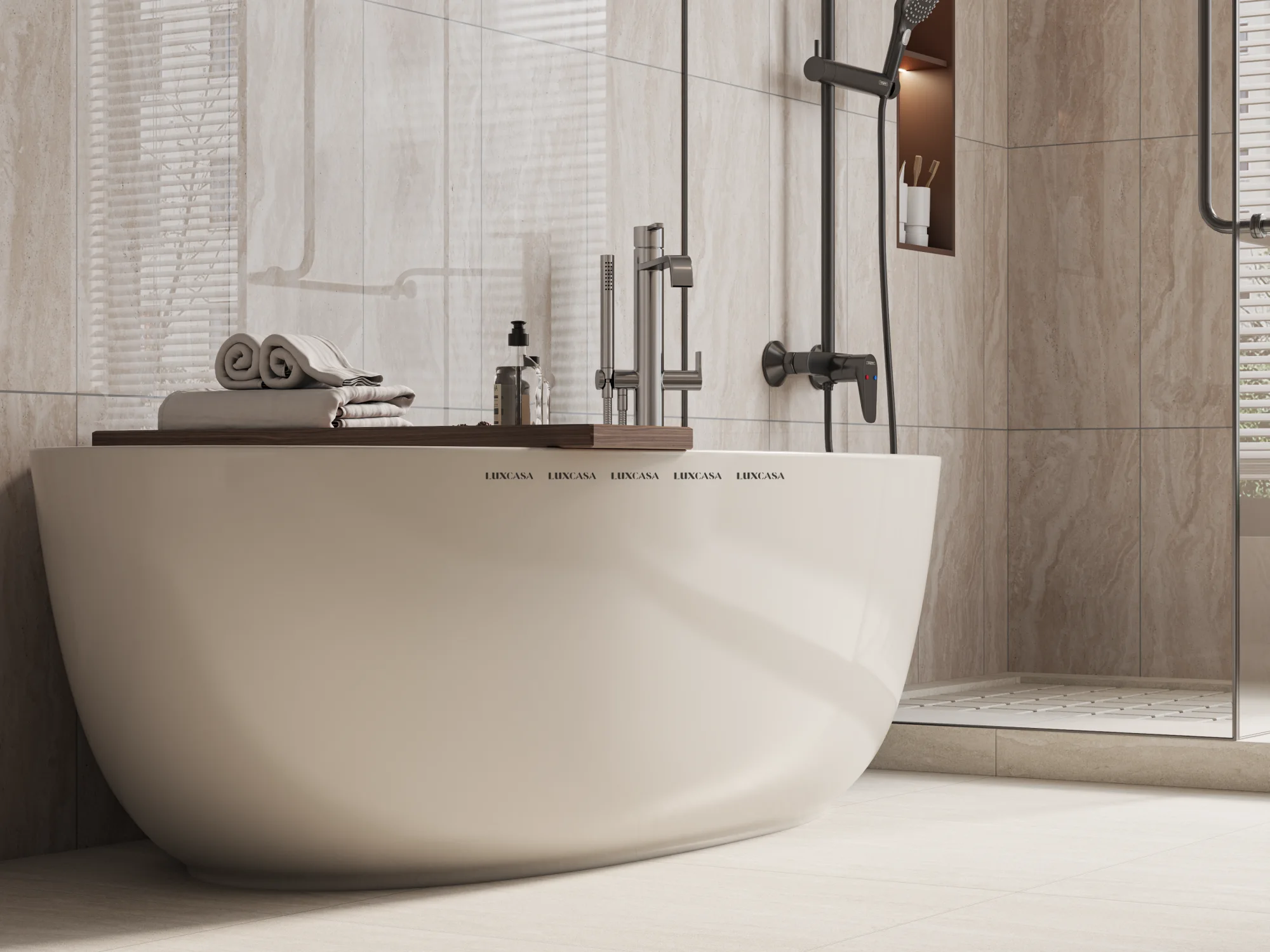 Gạch wc 30x60 Ấn Độ bóng 360LUVI-IV