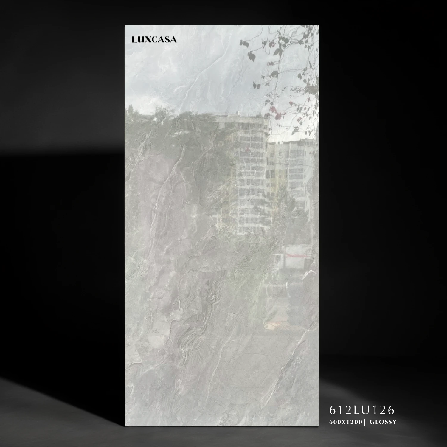 Gạch xám bóng 600×1200 612LU126