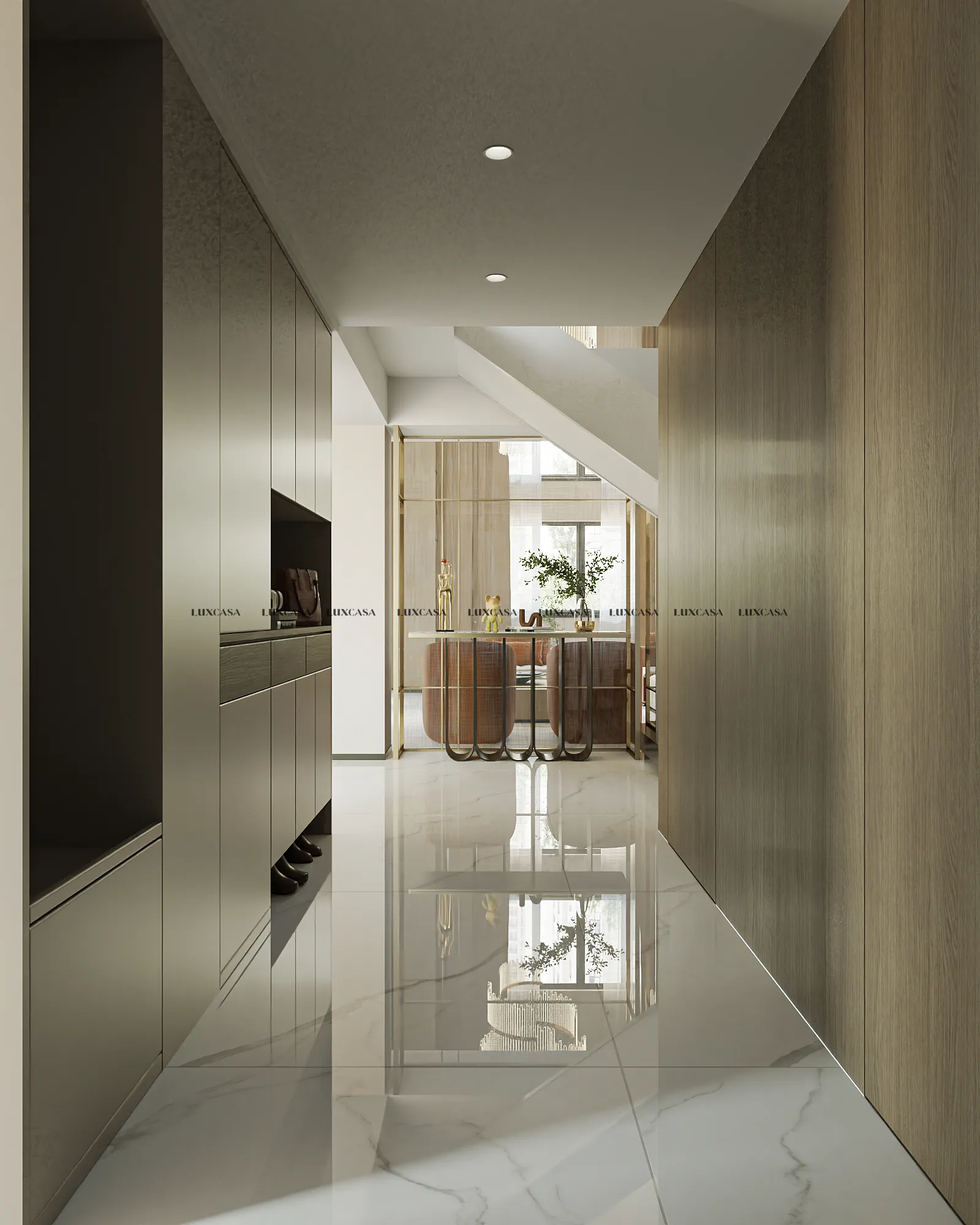 Gạch 1200X1200 trắng vân mây 120LU001