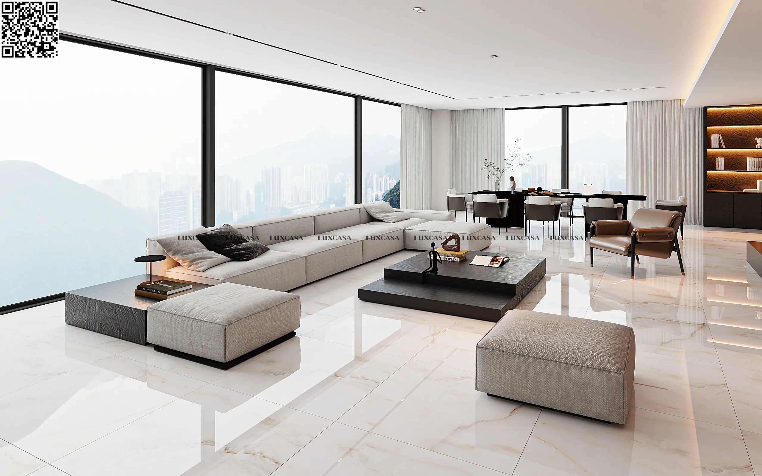 Gạch 1m×1m onyx 100LU1028