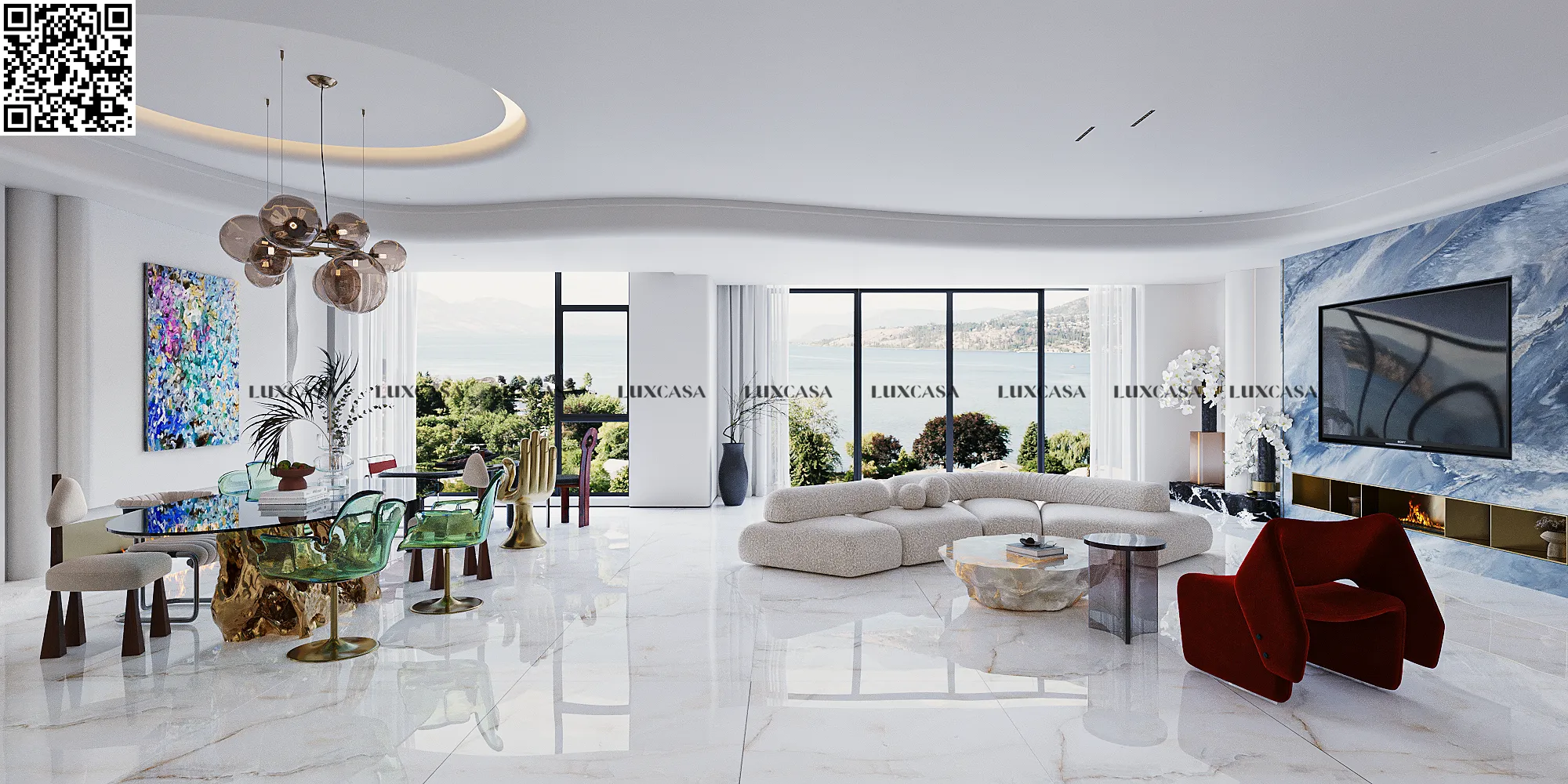 Gạch 1m×1m onyx 100LU1028