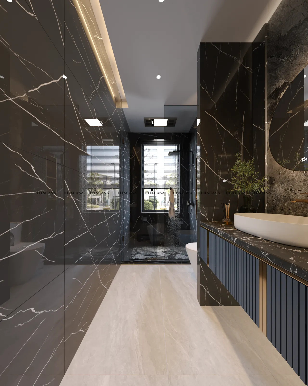 Gạch bóng đen 60x120 612LU61231