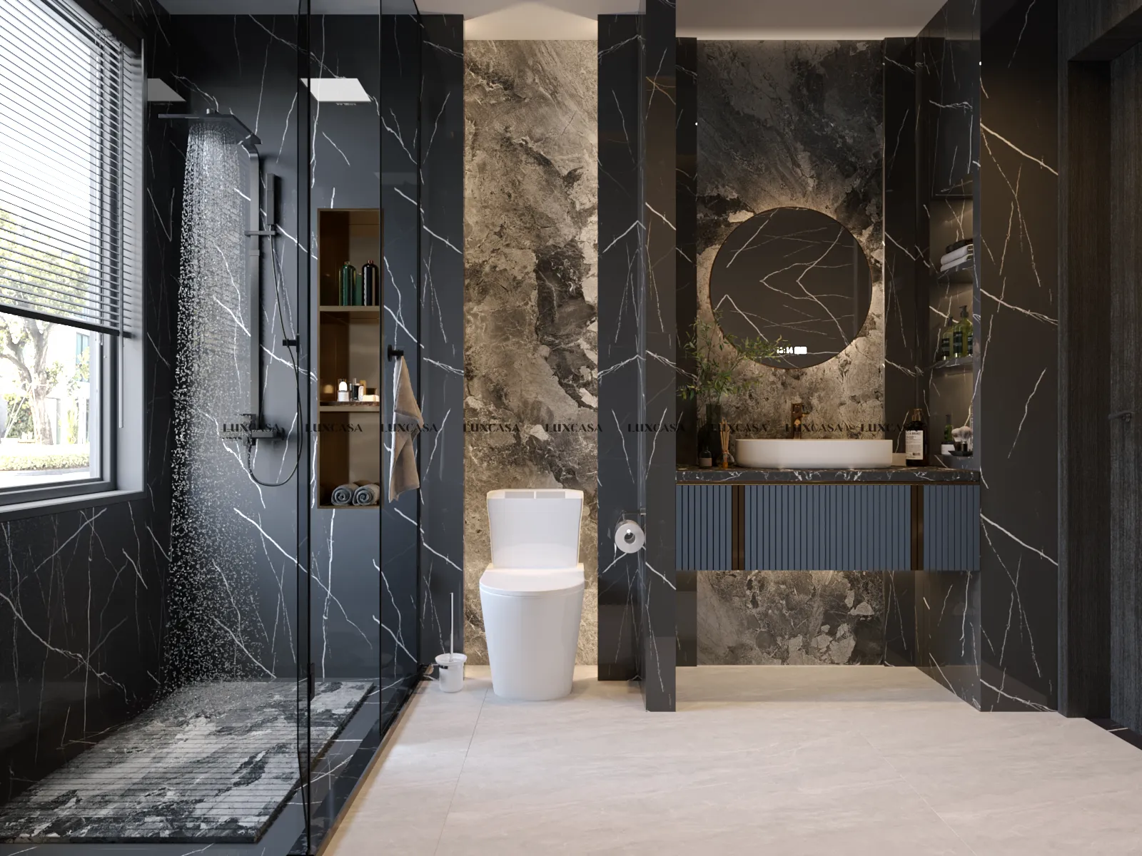 Gạch bóng đen 60x120 612LU61231