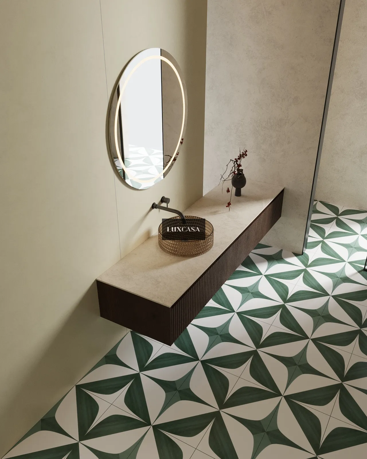 Gạch bông lát wc 300X300 30LUMF3109