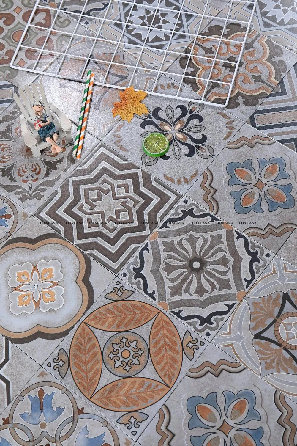 Gạch bông mix 20X20 20LUMDH2223