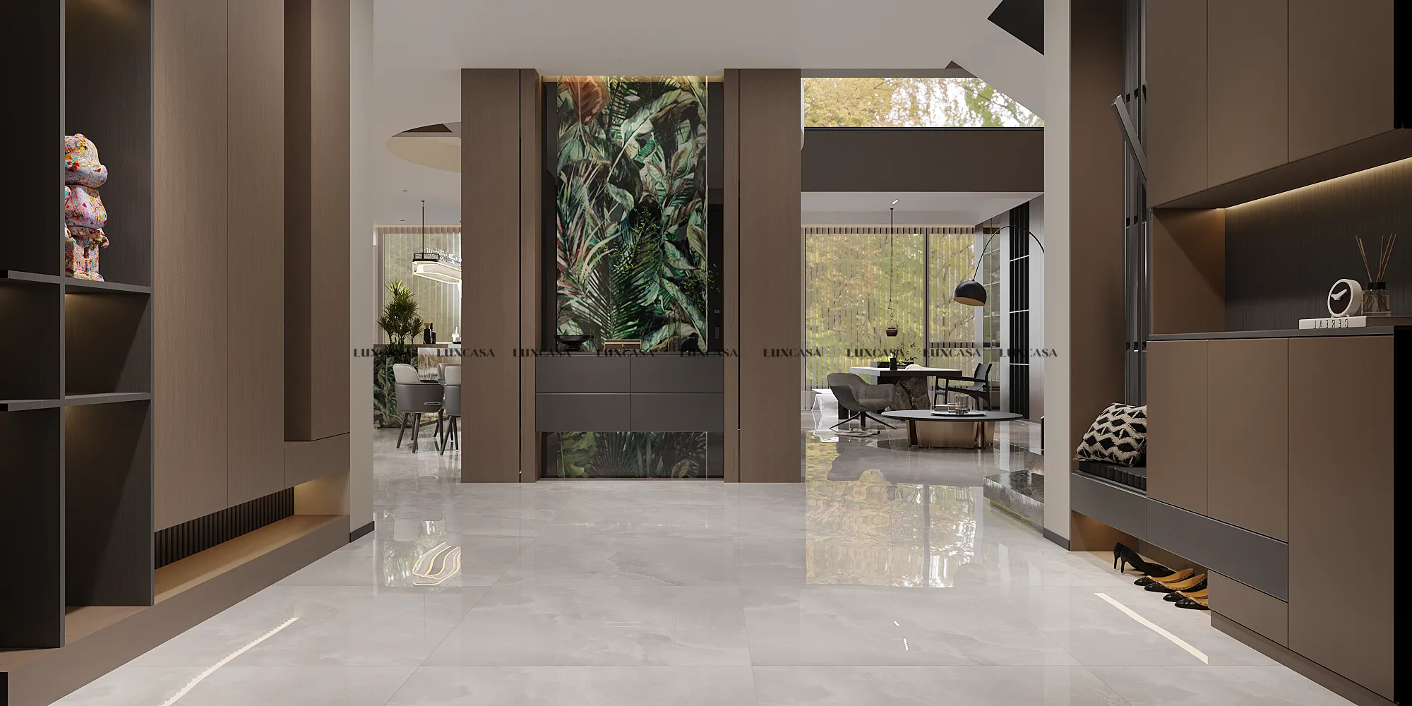 Gạch onyx xám 1000×1000 100LU402