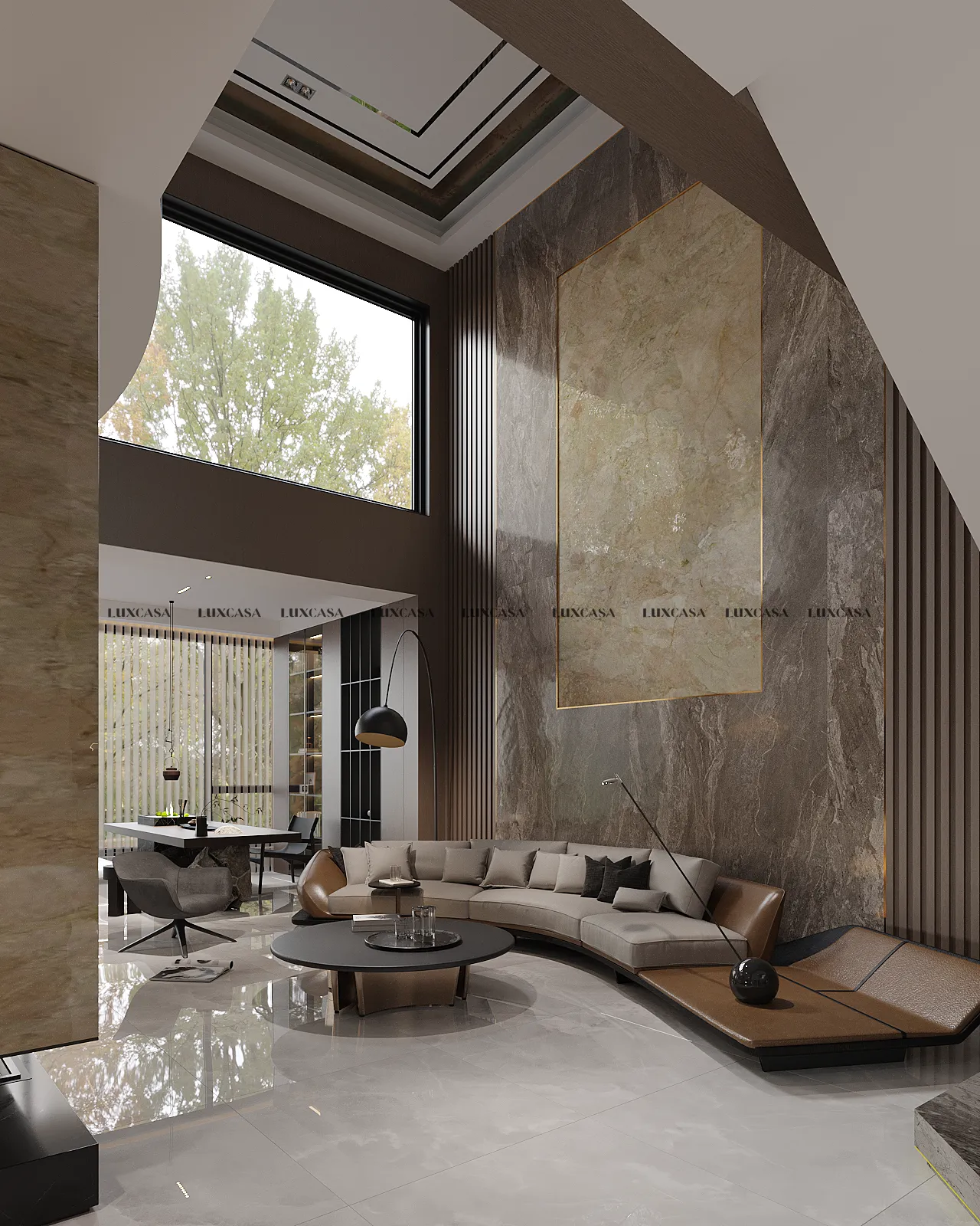 Gạch onyx xám 1000×1000 100LU402