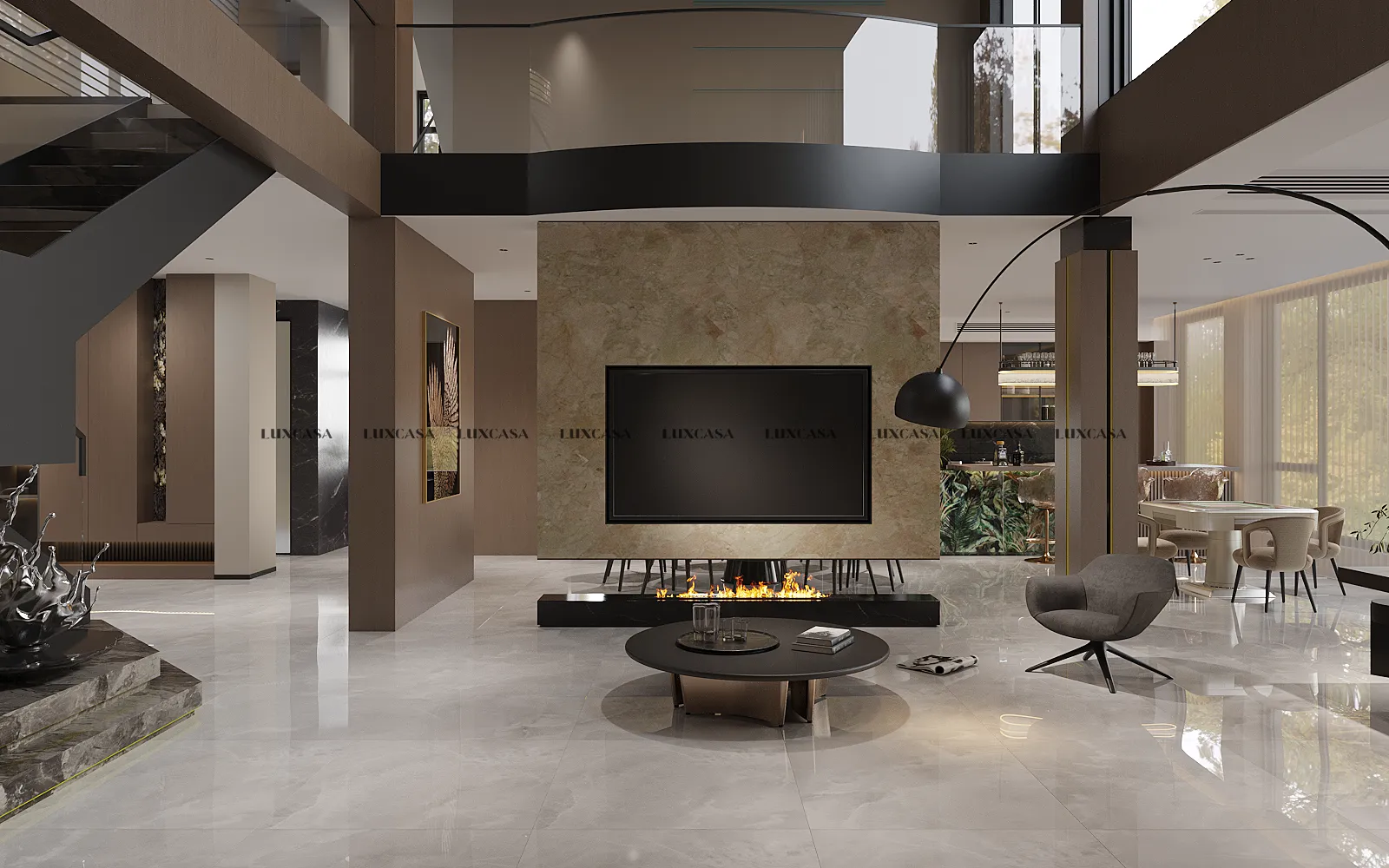 Gạch onyx xám 1000×1000 100LU402